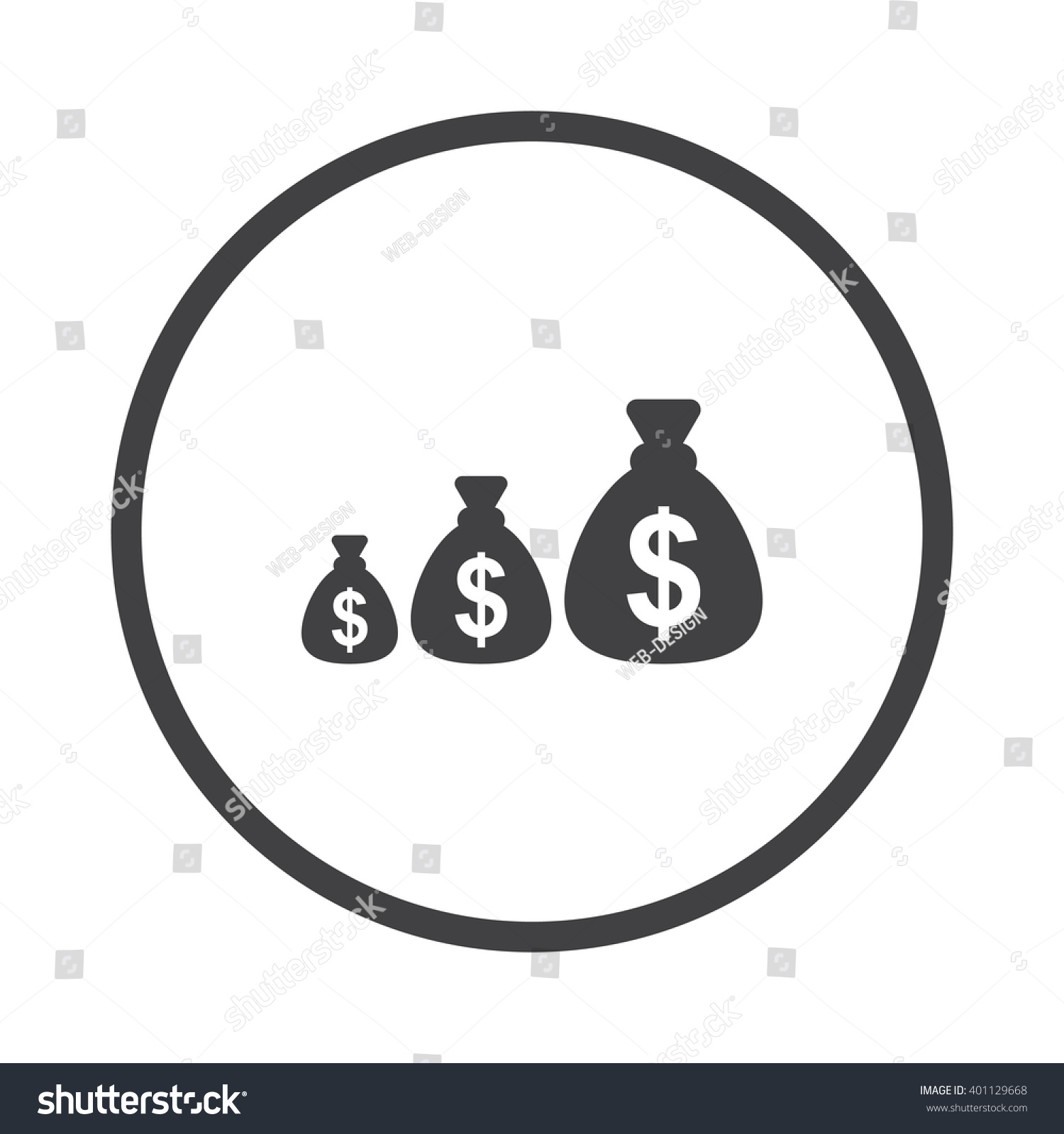 Money Icon Jpg Stock Vector 401129668 : Shutterstock