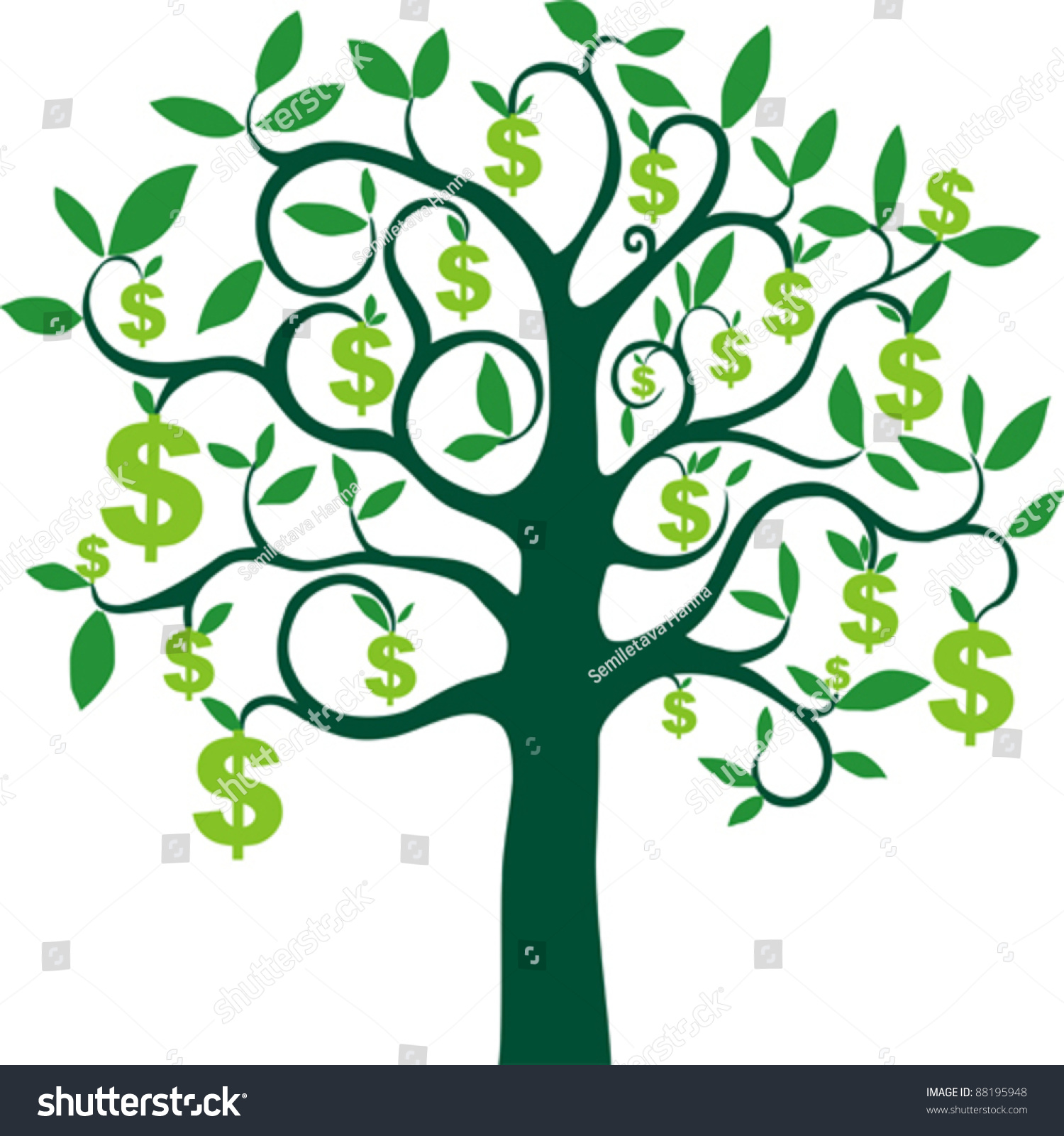 clipart of money tree - photo #31