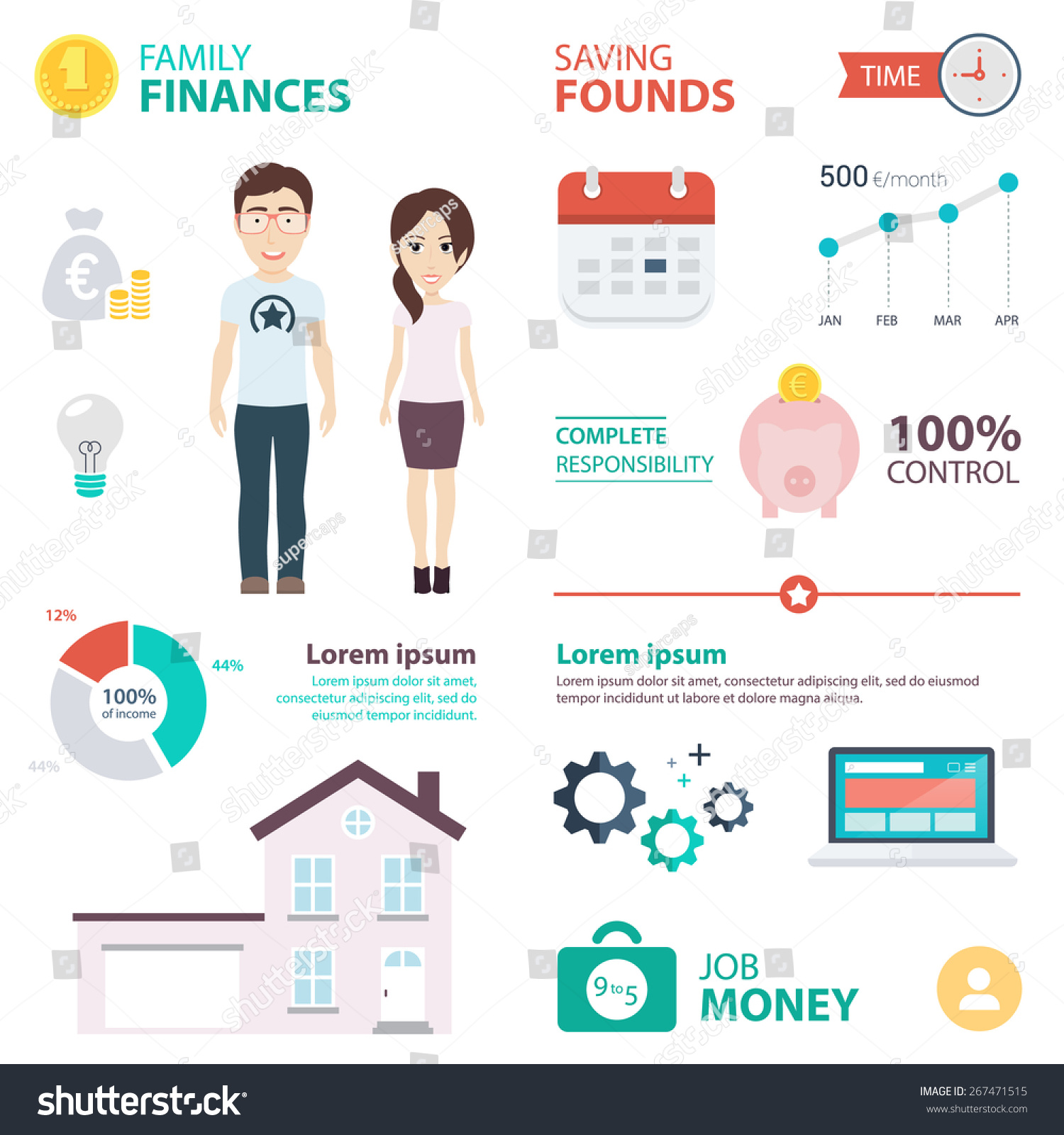 mortgage-payment-infographic-includes-man-woman-house-and-different