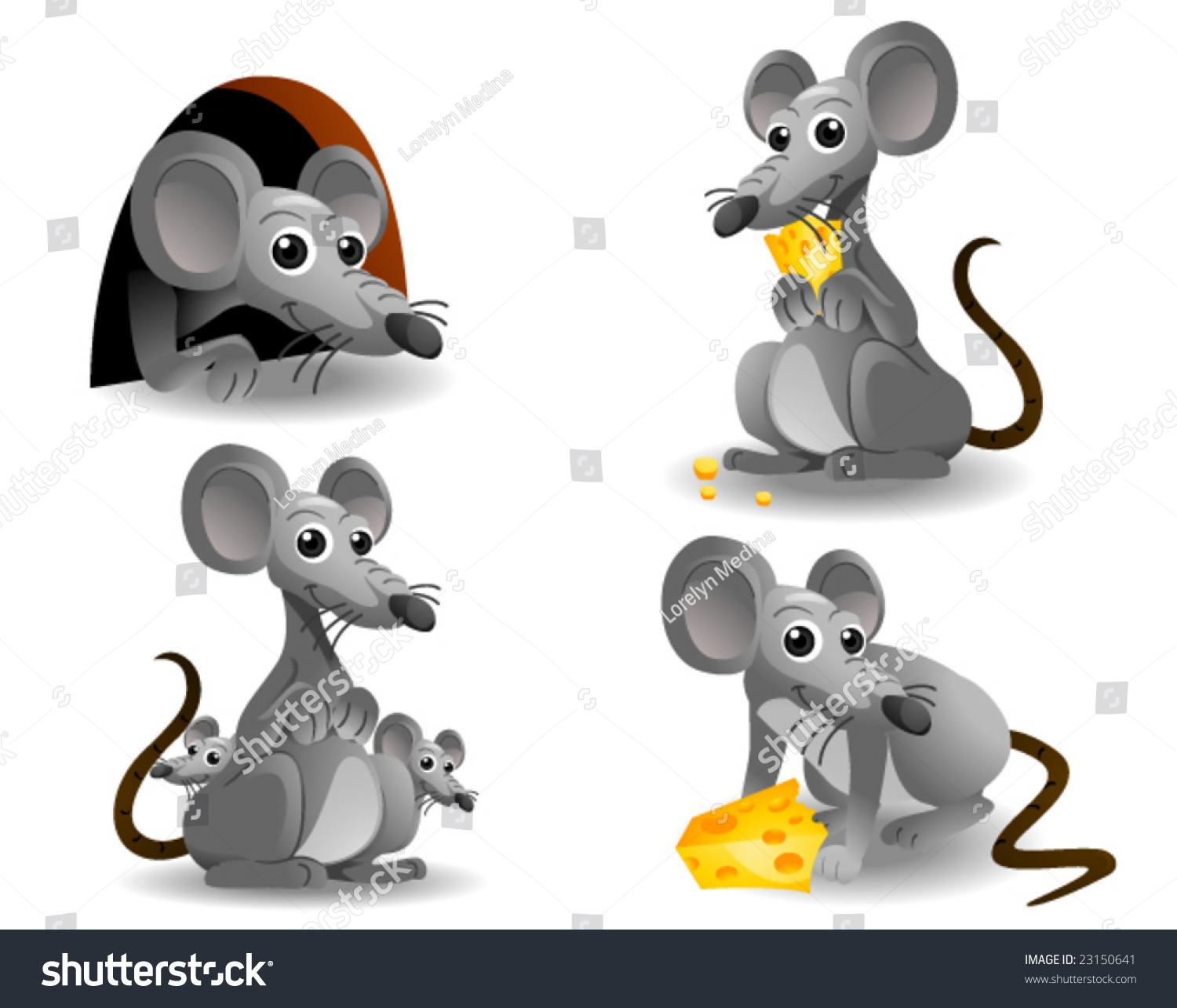 Mouse - Vector - 23150641 : Shutterstock