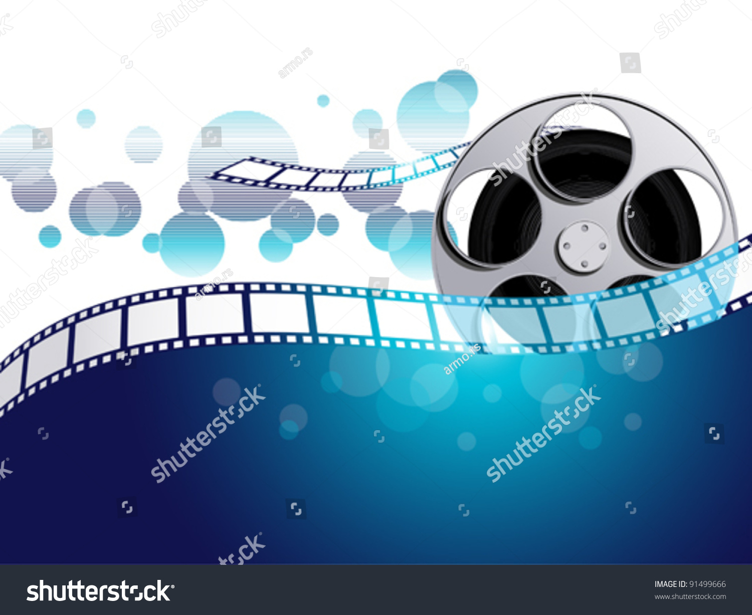 Movie Background Stock Vector 91499666 - Shutterstock