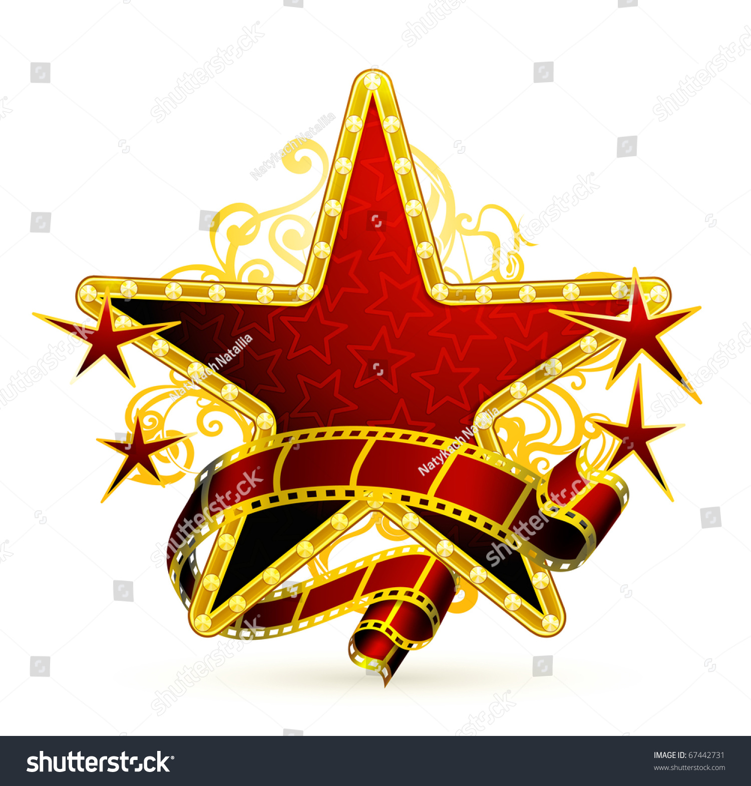 free clipart hollywood star - photo #30