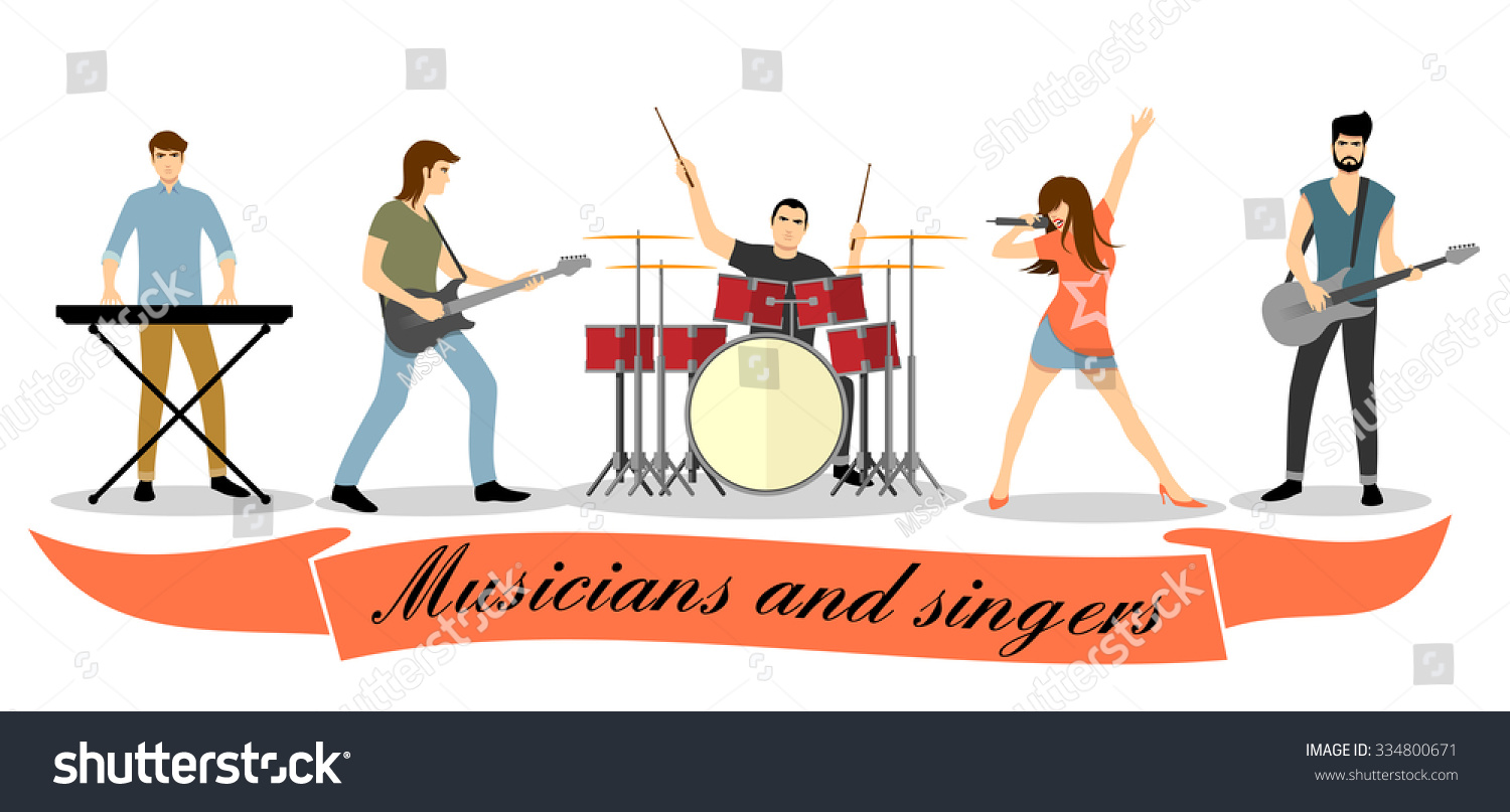 clipart of music bands - photo #30