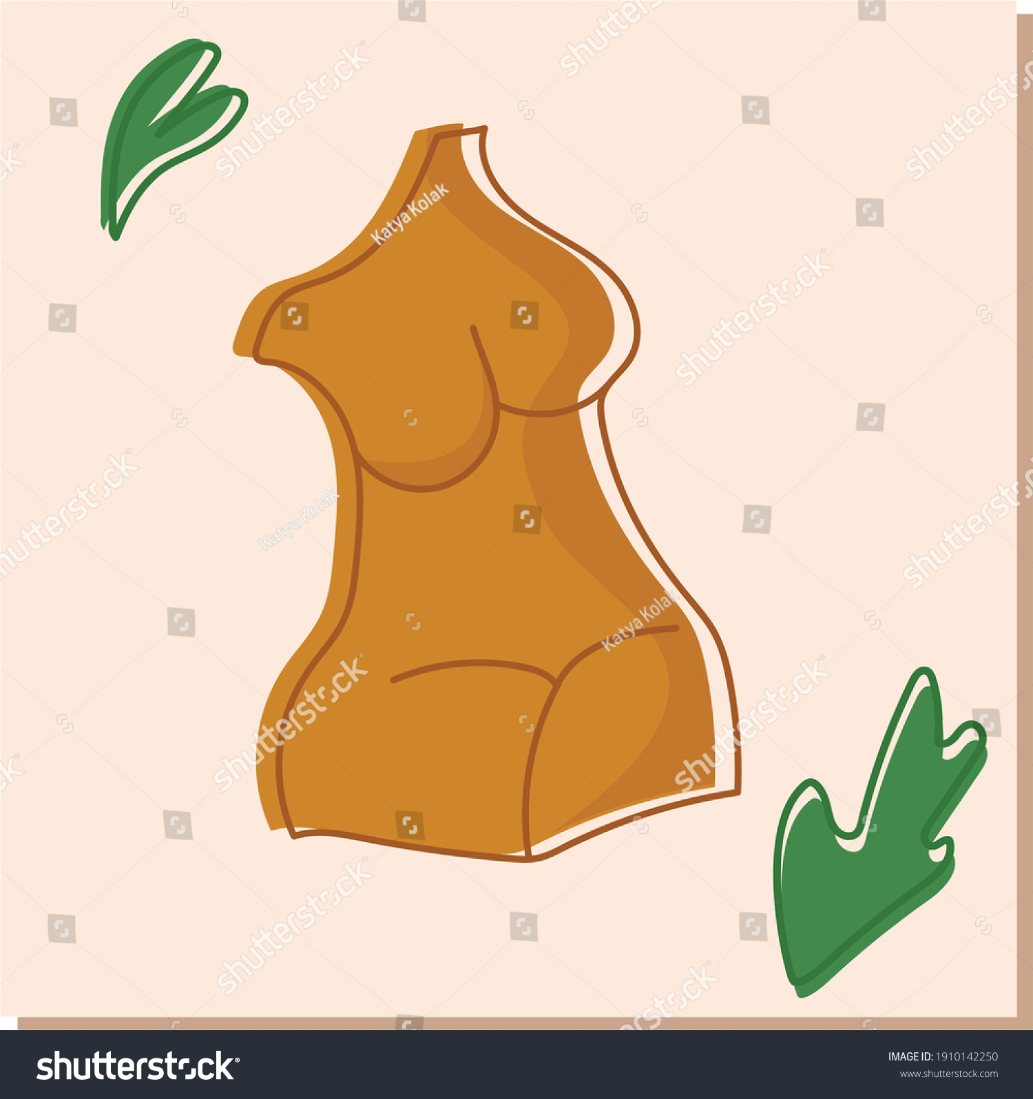 Mujer Desnuda Set Ilustraci N Positiva Corporal Vector De Stock