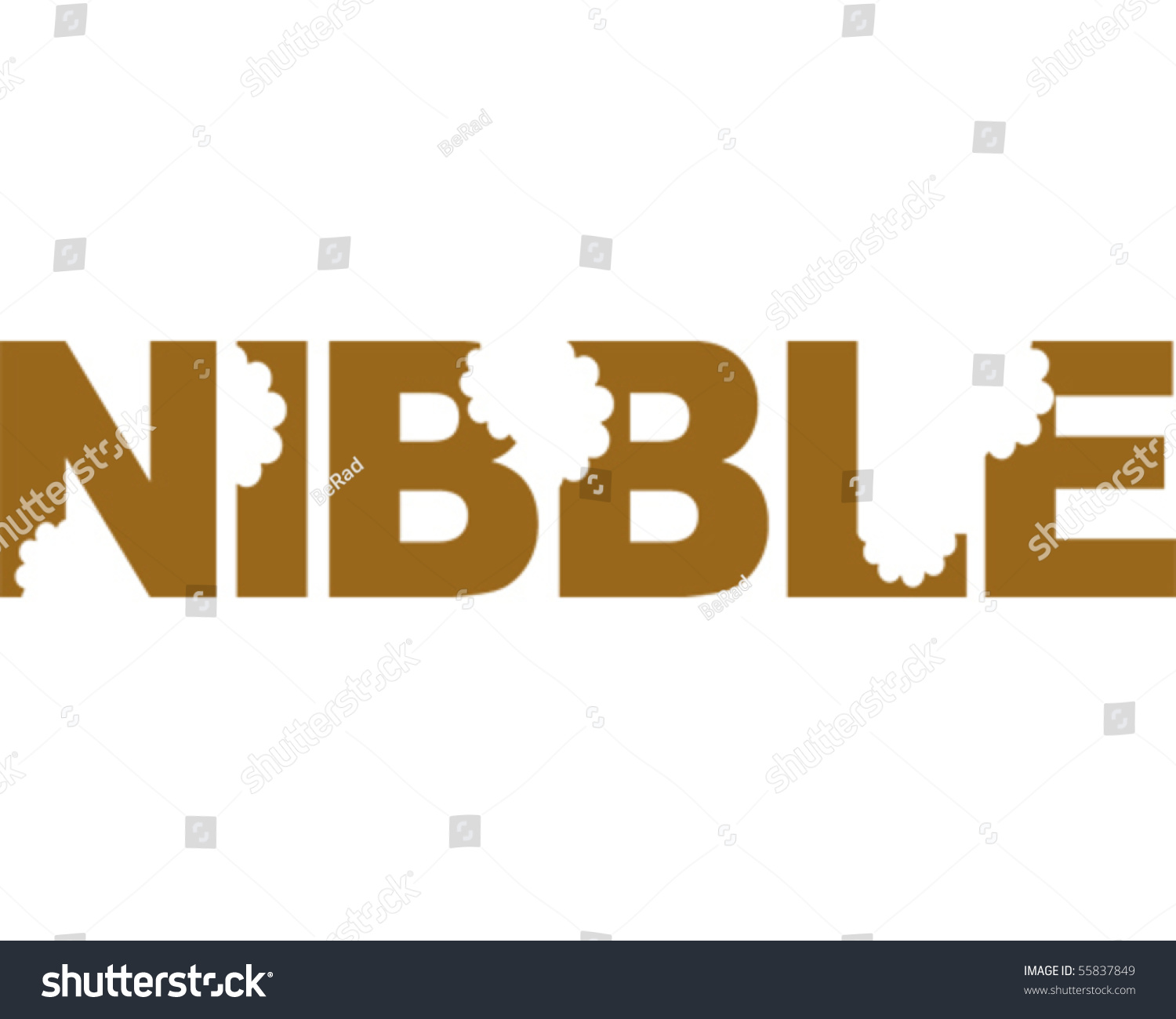 nibble-word-stock-vector-55837849-shutterstock