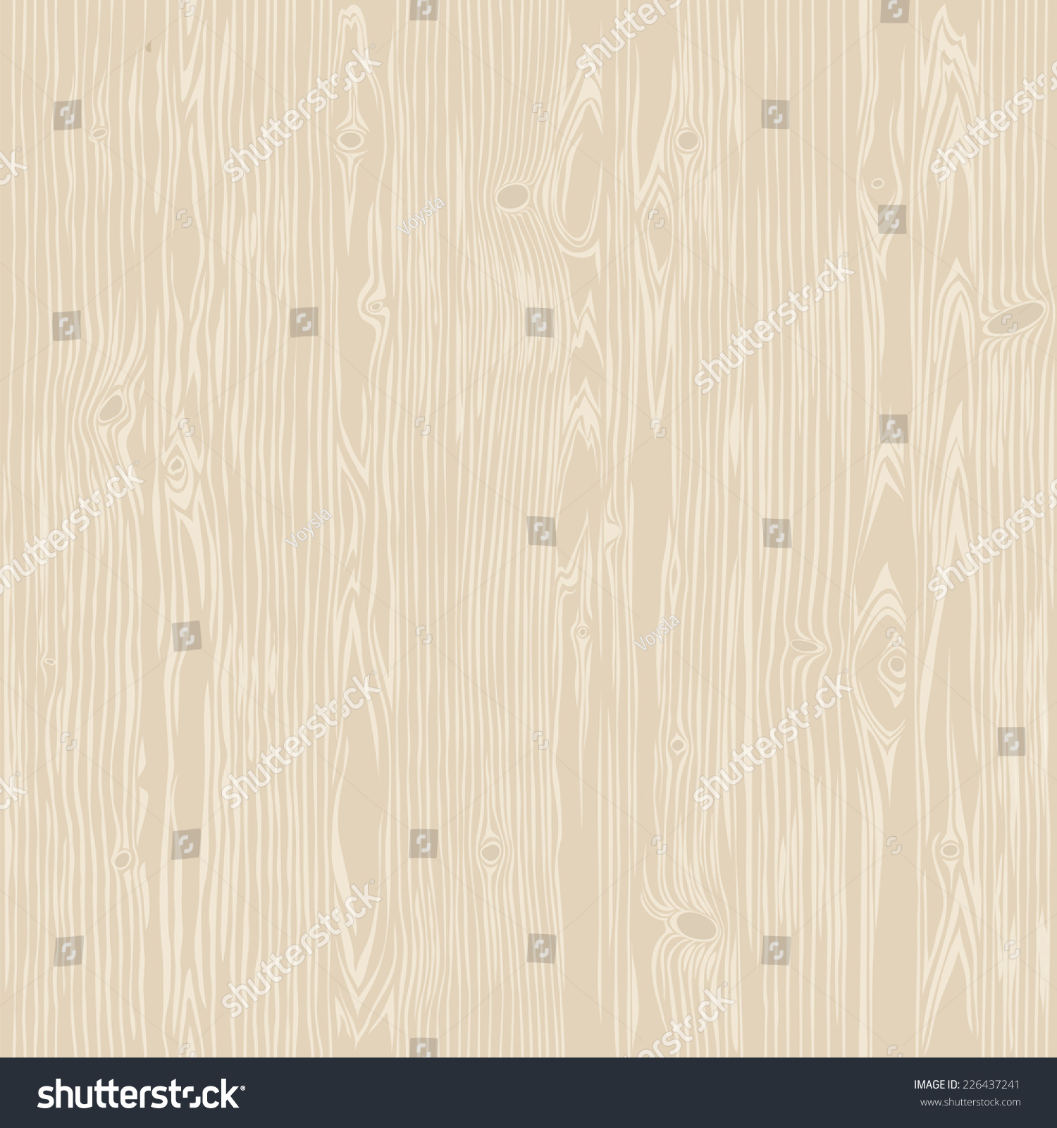 Oak Wood Bleached Seamless Texture. Editable Pattern In Swatches. Stock