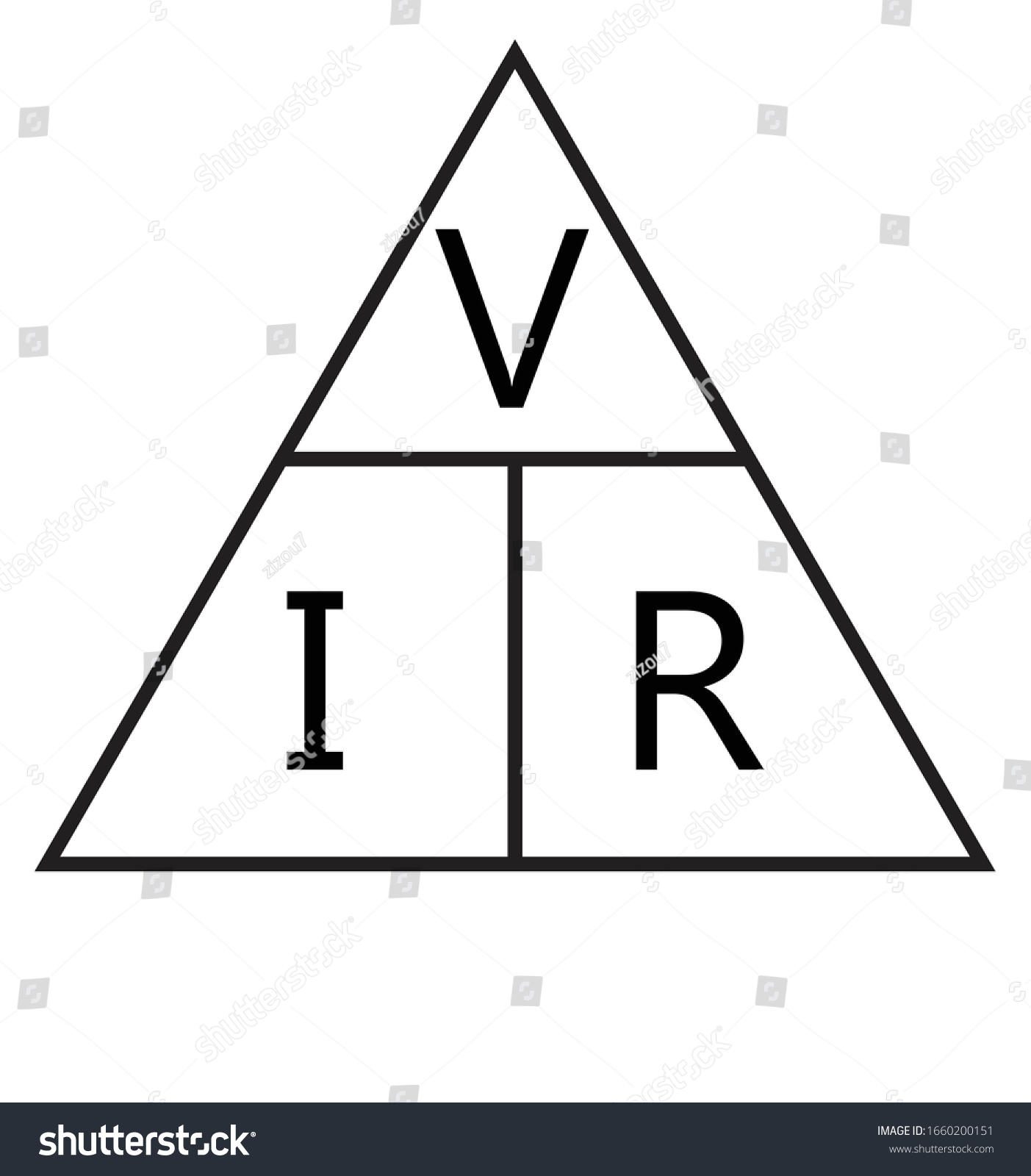 El Tri Ngulo Legal De Ohm Sobre Vector De Stock Libre De Regal As