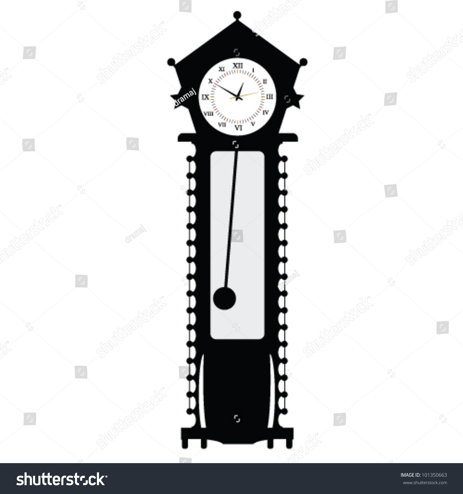 free clipart grandfather clock - photo #47