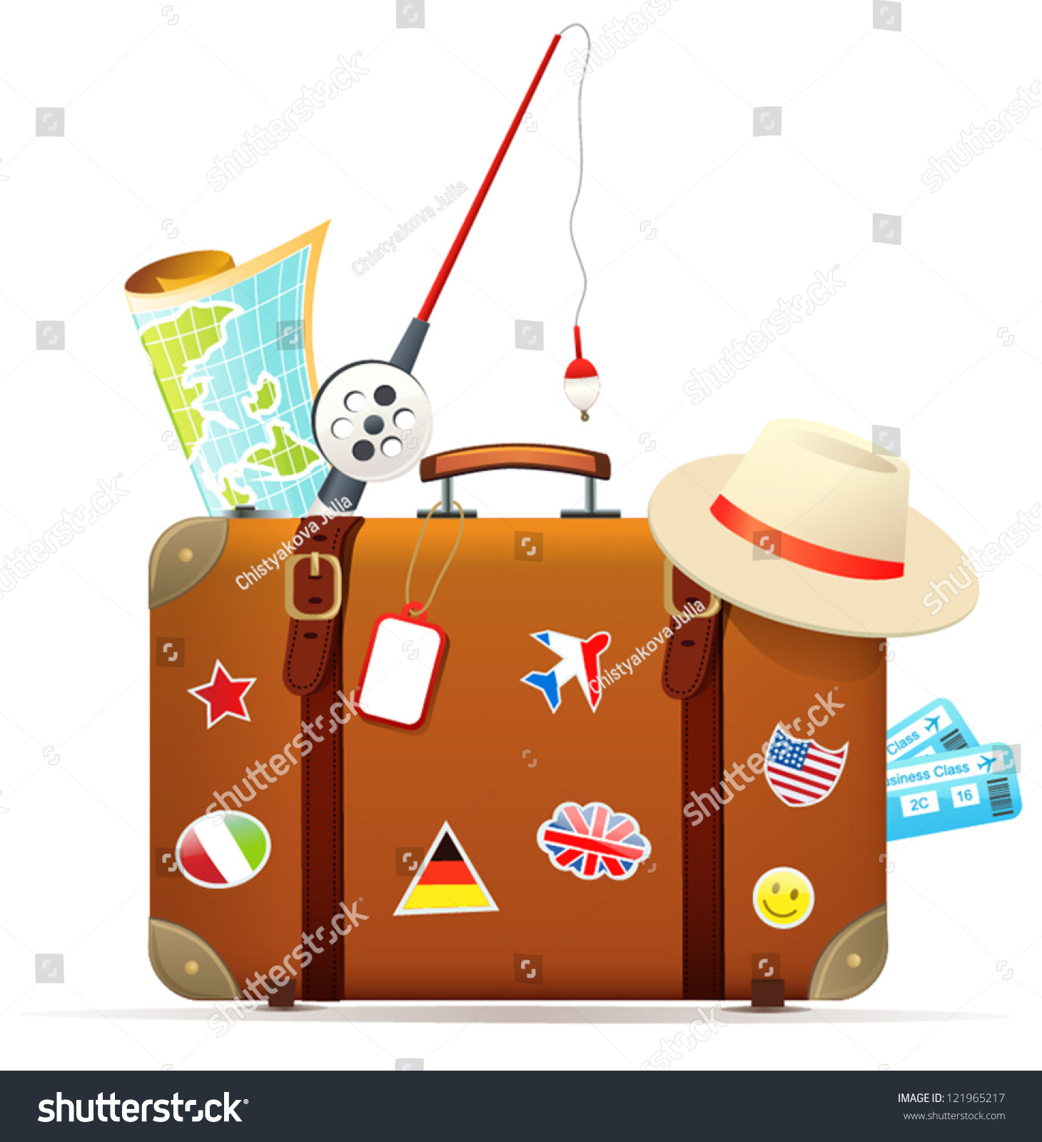travel clipart luggage - photo #40
