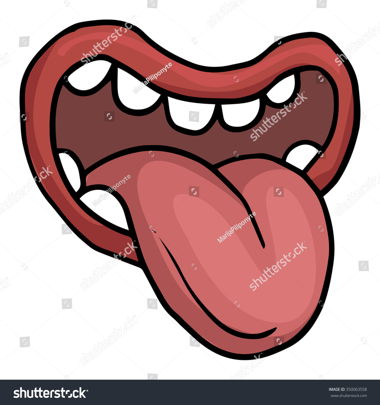 lips tongue clipart - photo #39