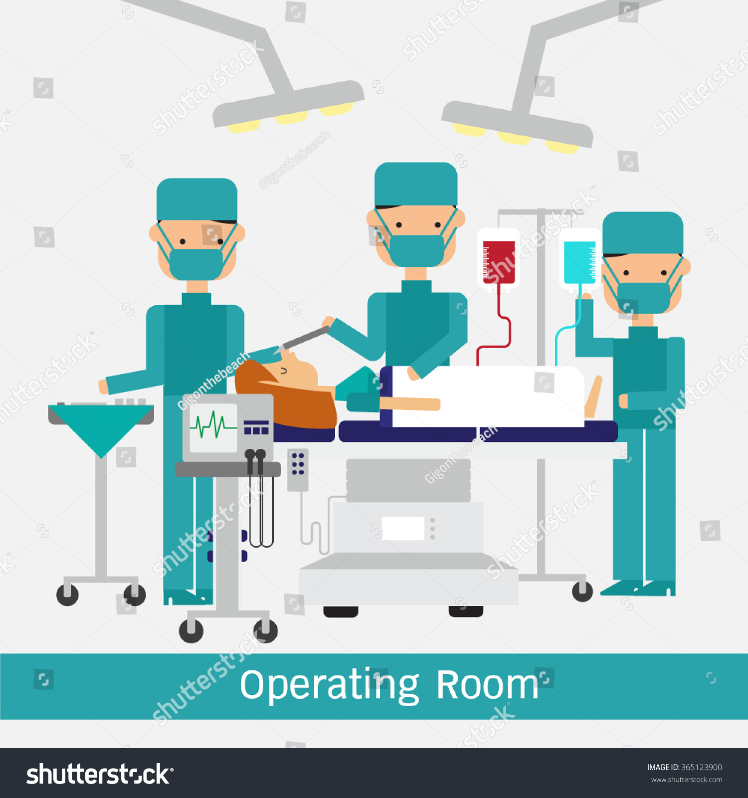Operating Room Clipart