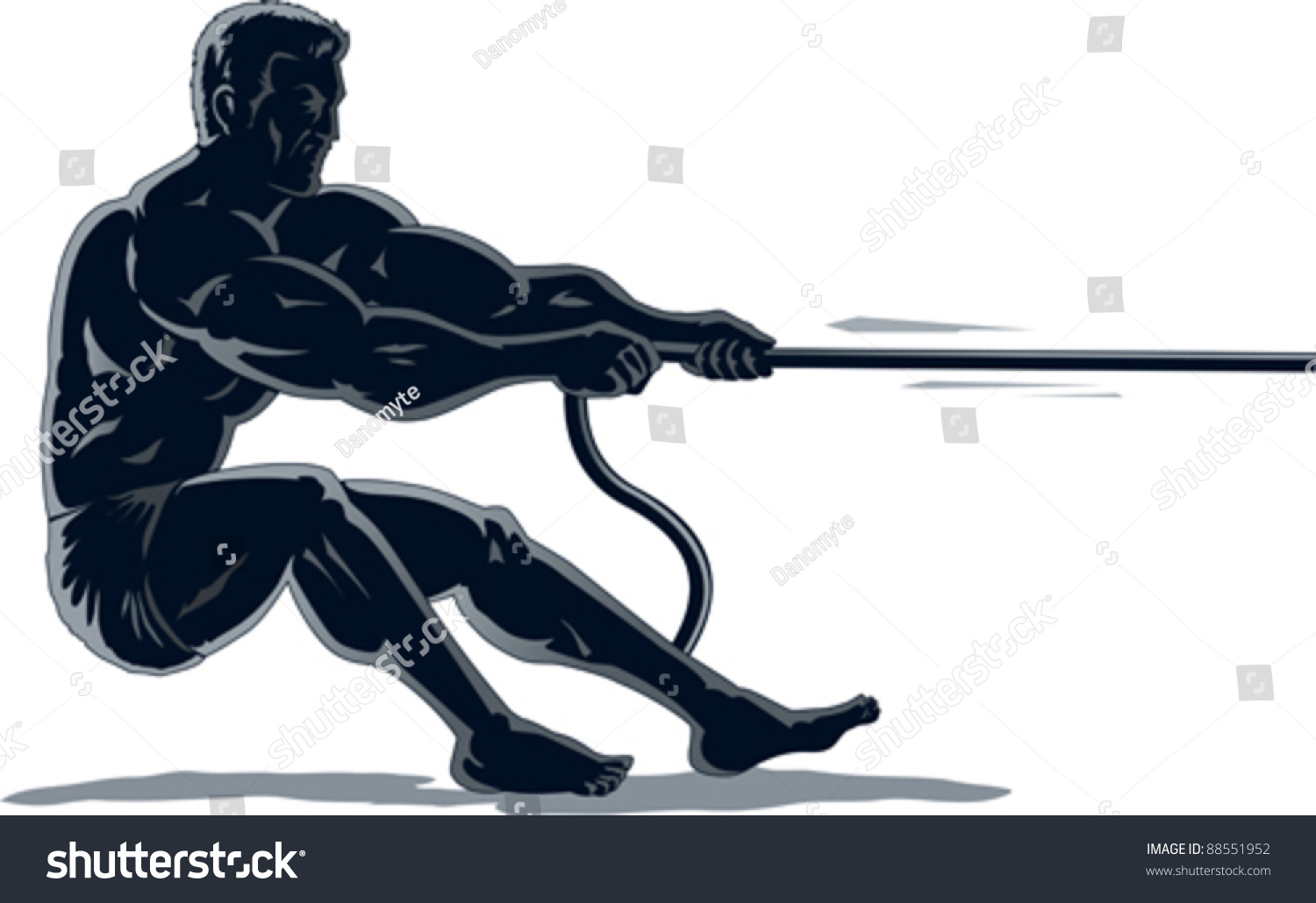 clipart man pulling rope - photo #10