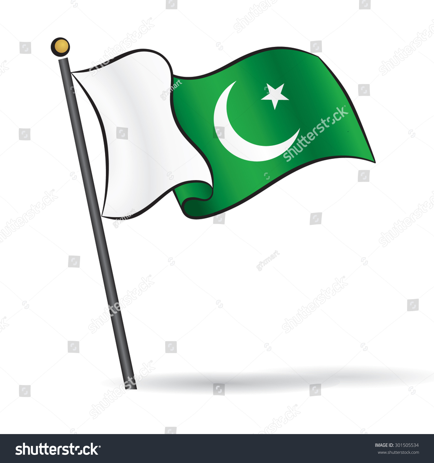 clipart pakistani flag - photo #6