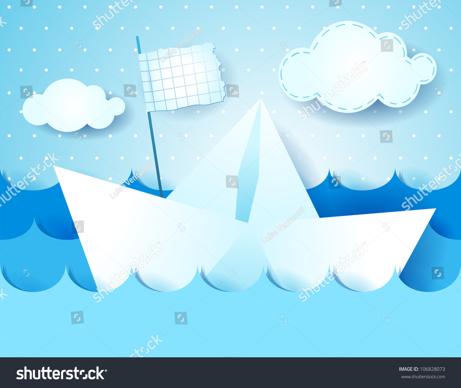 paper boat clipart - photo #23