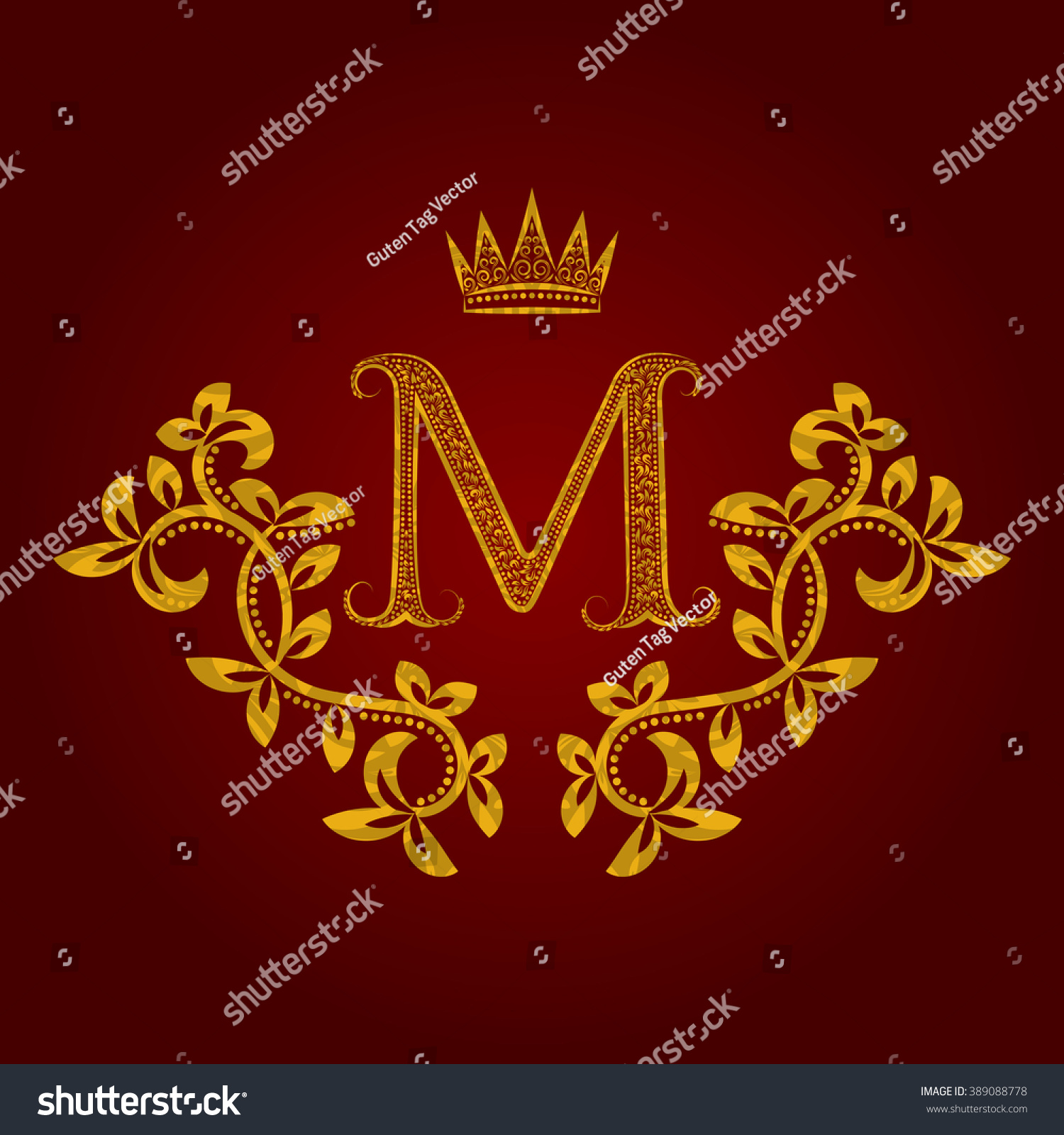 m emblem on shirt