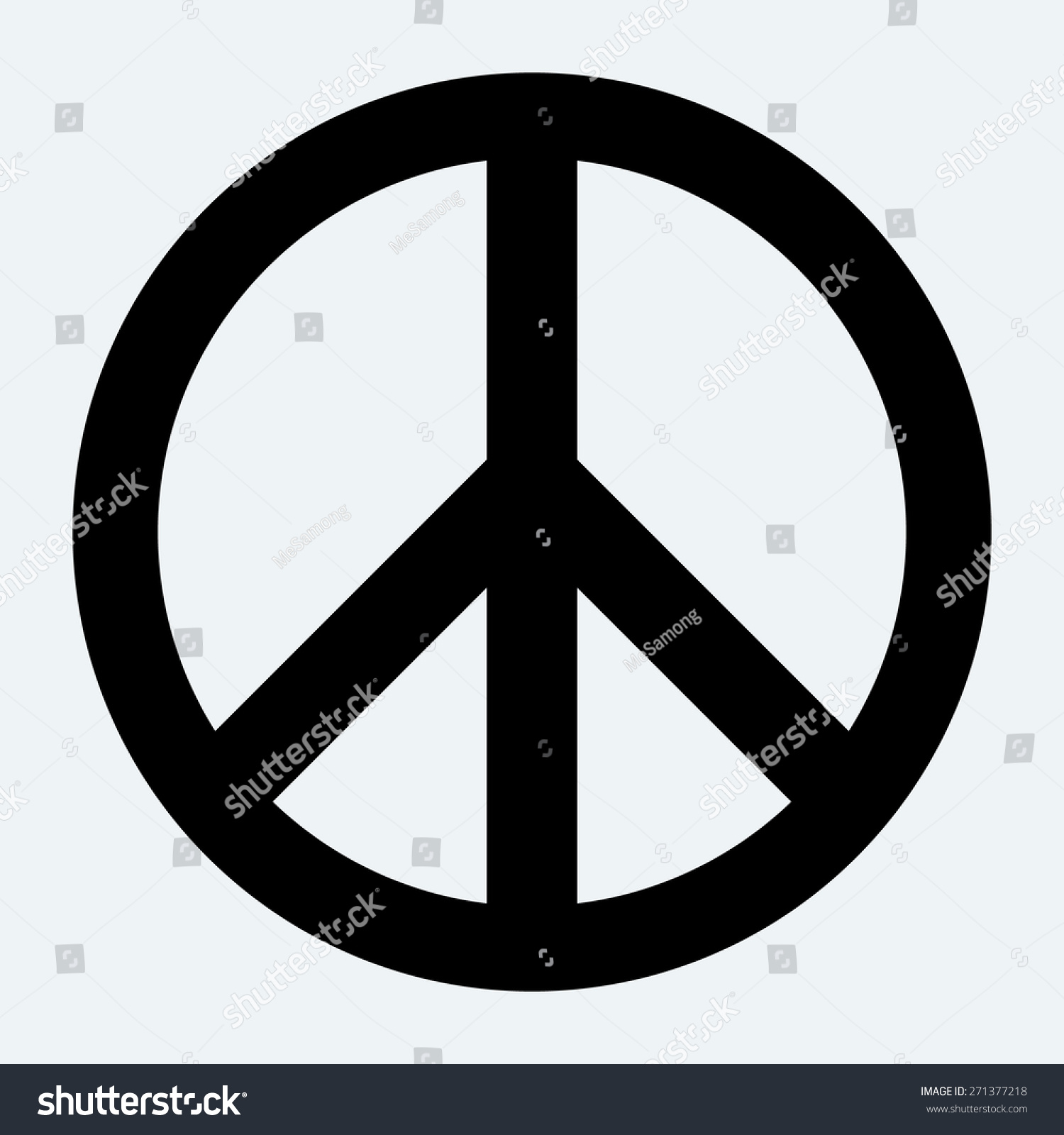 Peace Sign. Stock Vector Illustration 271377218 : Shutterstock