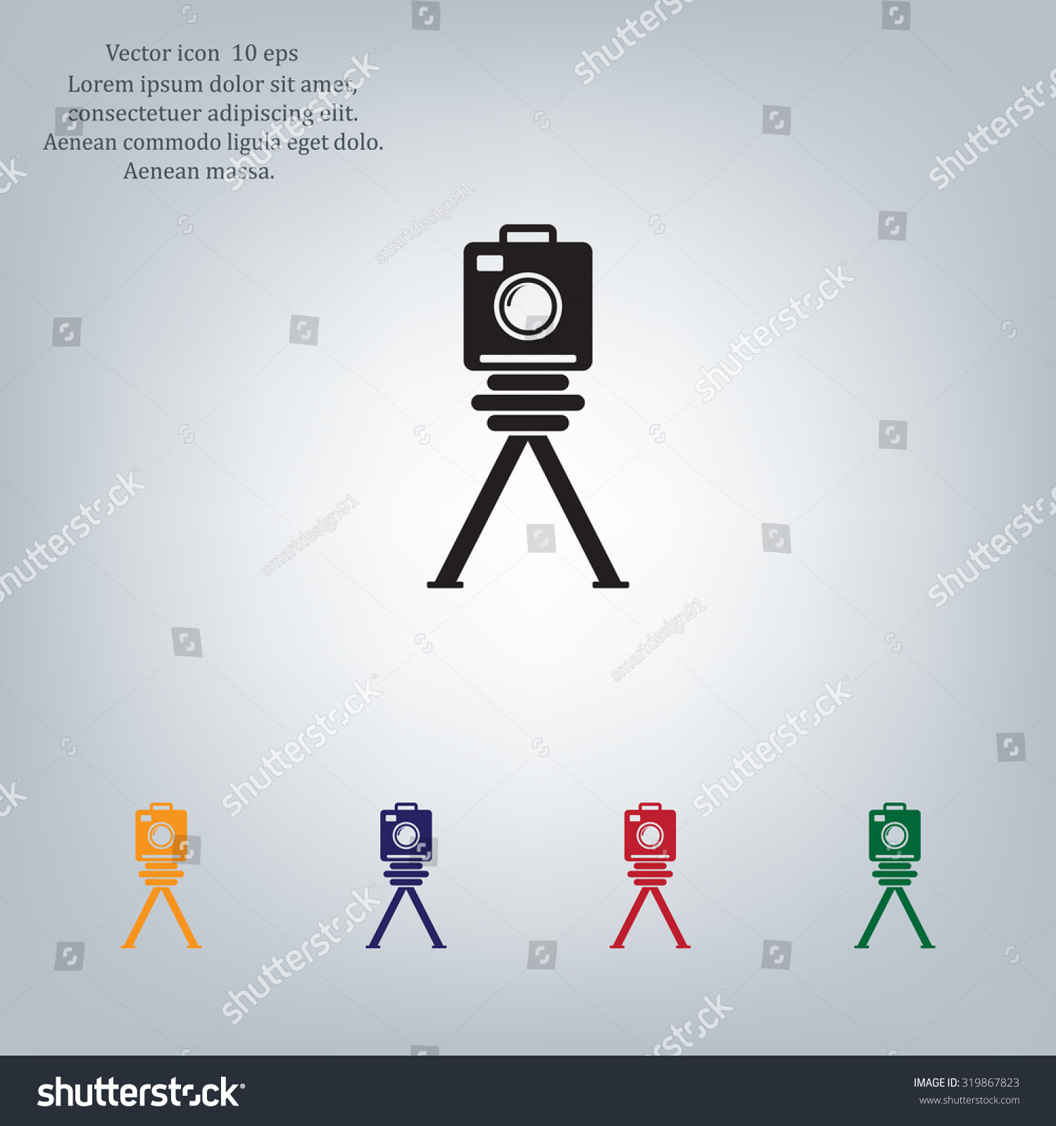 photo camera icon Vector Eps 10 photo camera icon Vector Eps 10