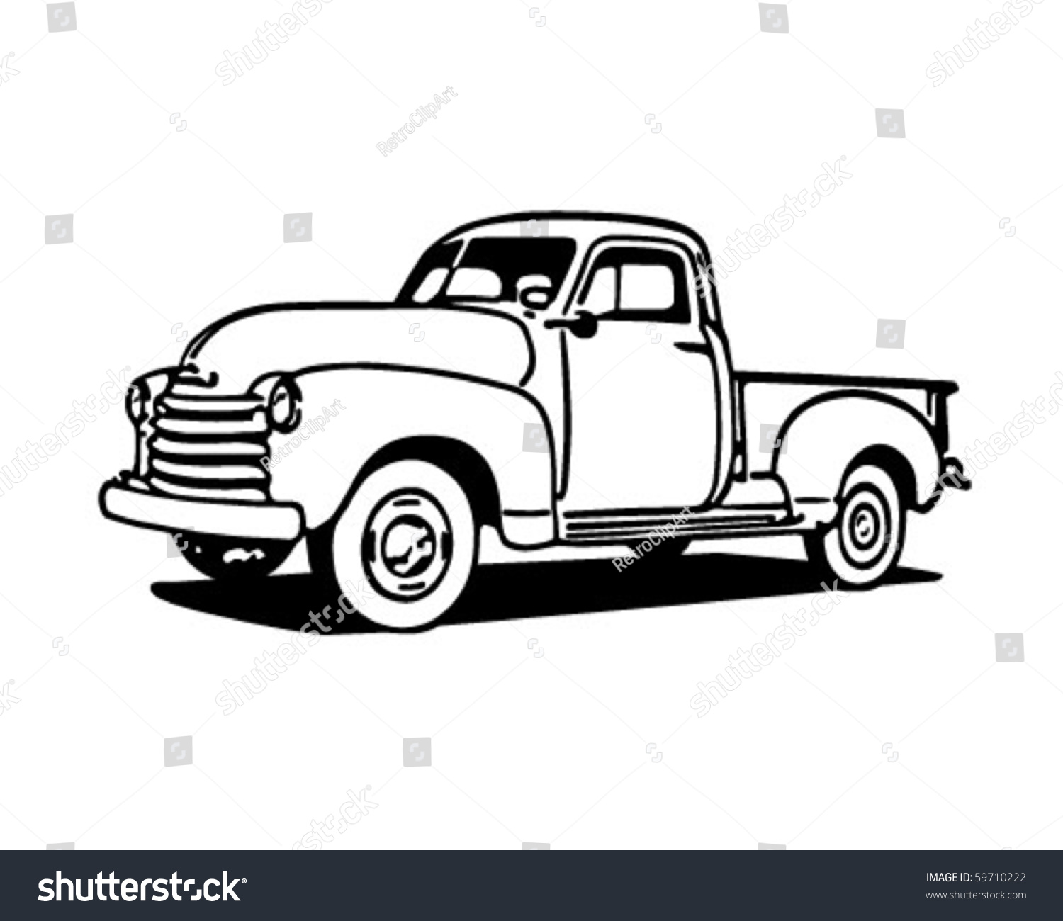 free clipart vintage truck - photo #42