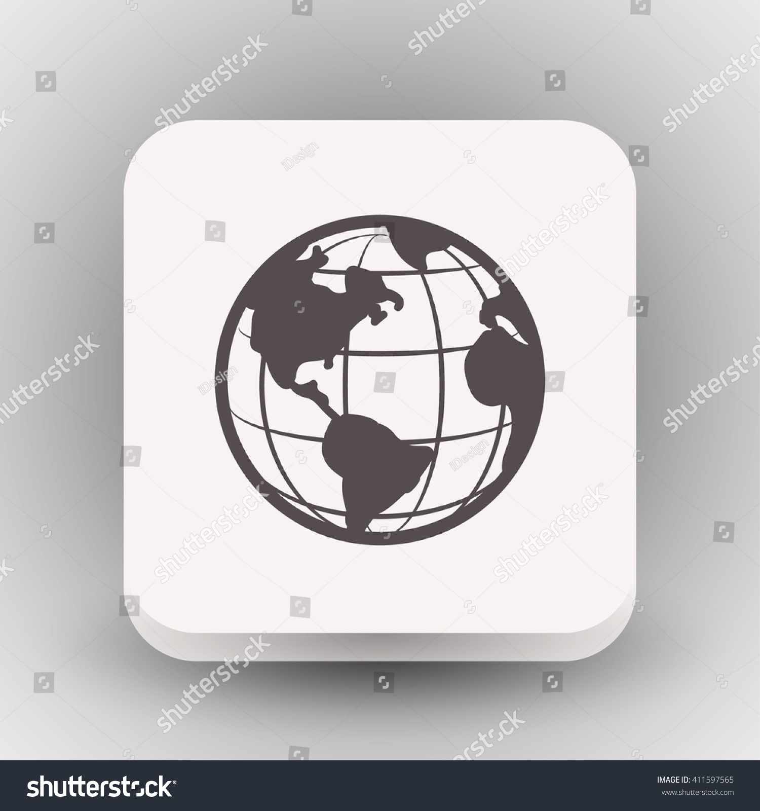 Pictograph of globe Pictograph of globe