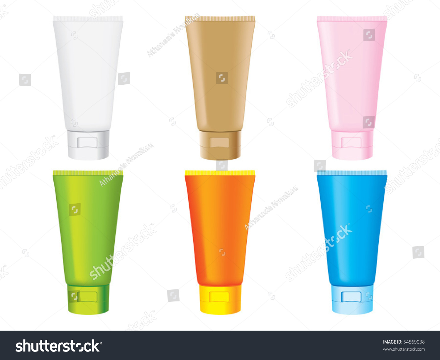 Plastic Bottles Vector - 54569038 : Shutterstock