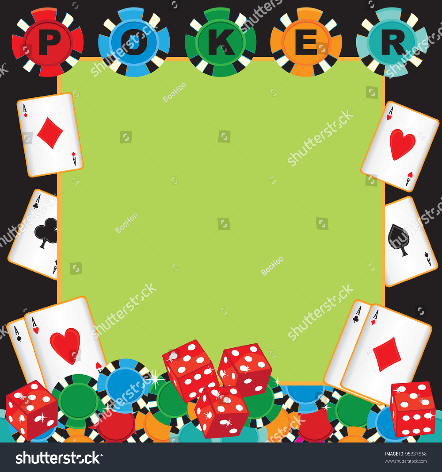 Invitations for poker party