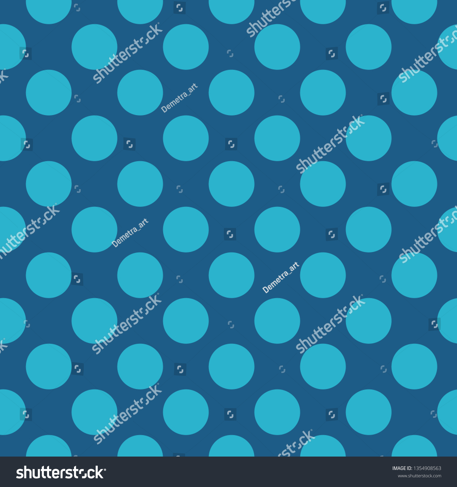 Polka Dot Pattern Vector Texture Seamless Stock Vector Royalty Free