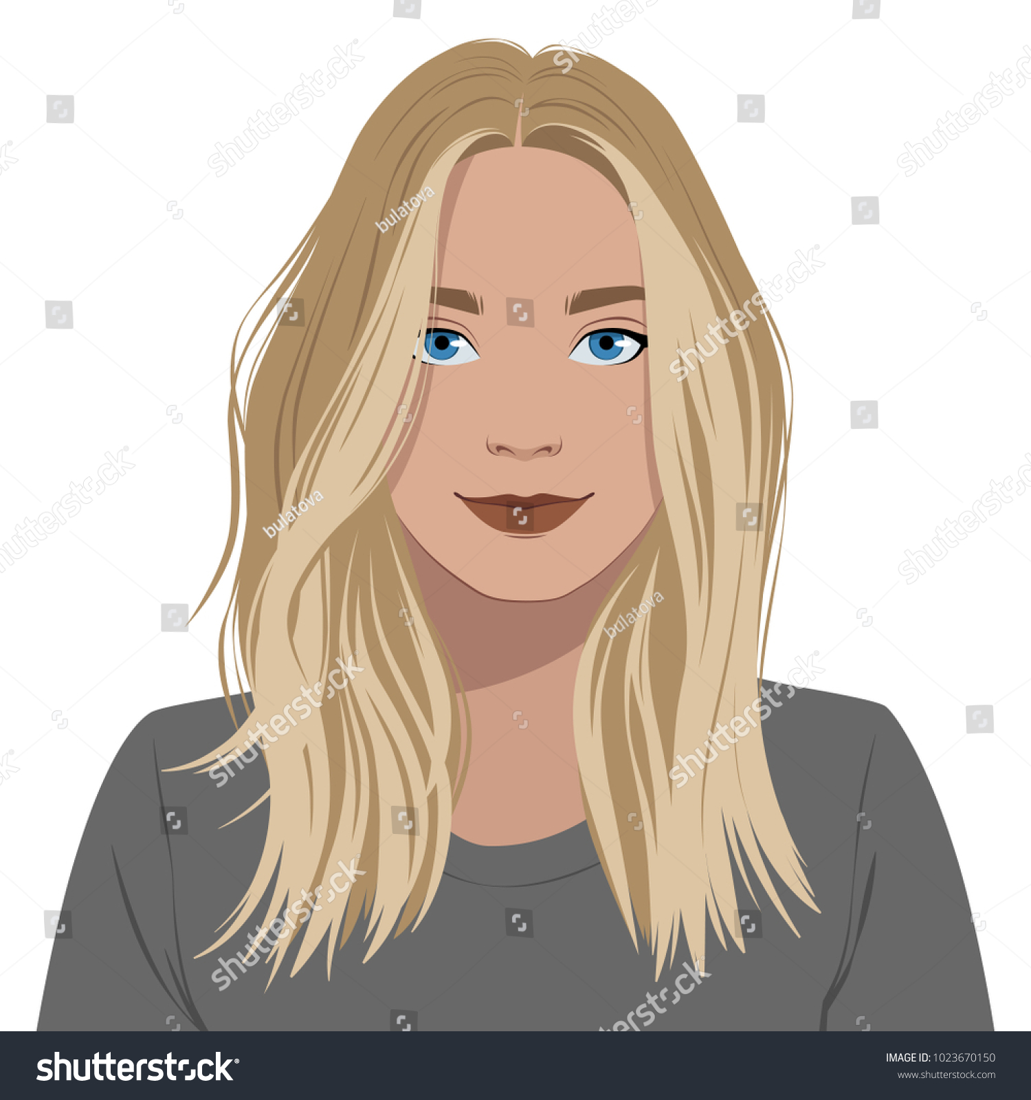 Femme Blonde Dessin Images Photos Et Images Vectorielles De Stock