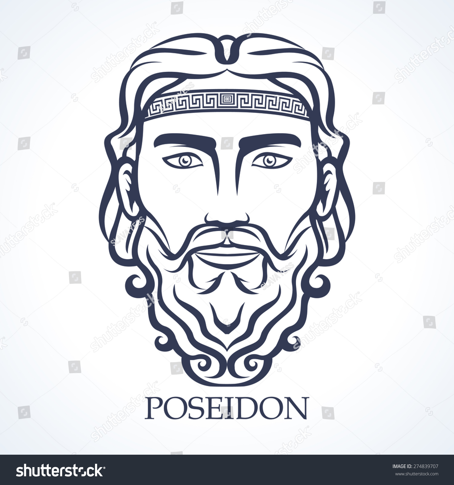 Symbols Of Poseidon God Of Water 119