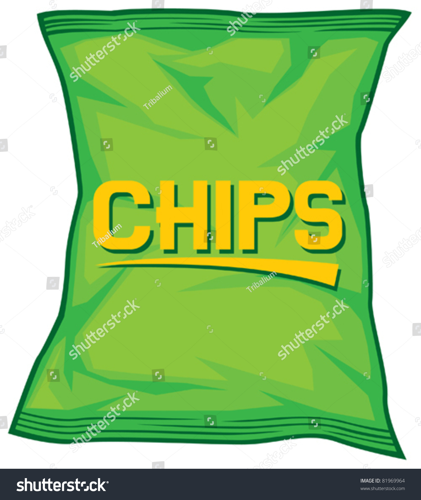 bag of chips clipart - photo #13