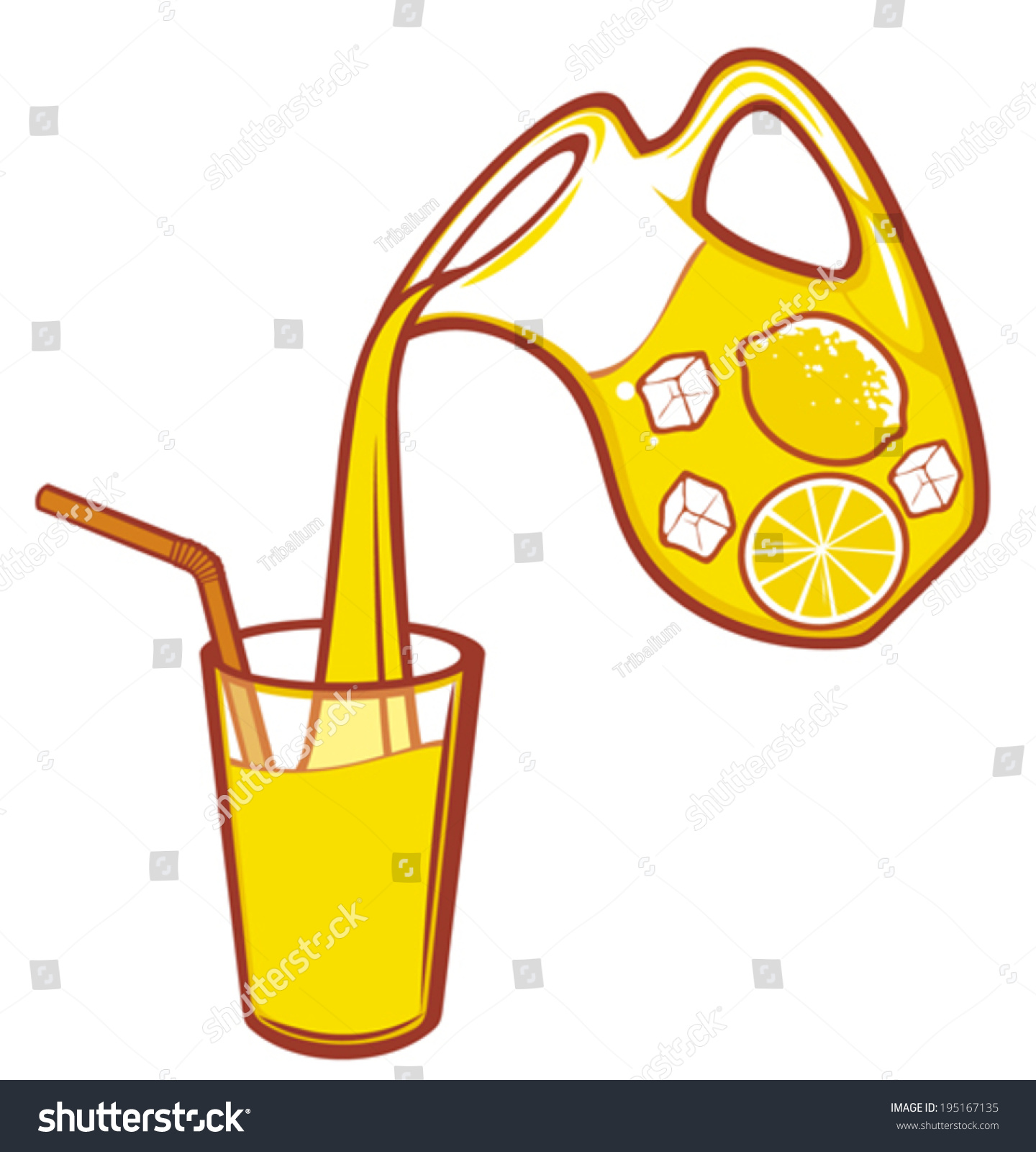 clipart lemonade pitcher - photo #16