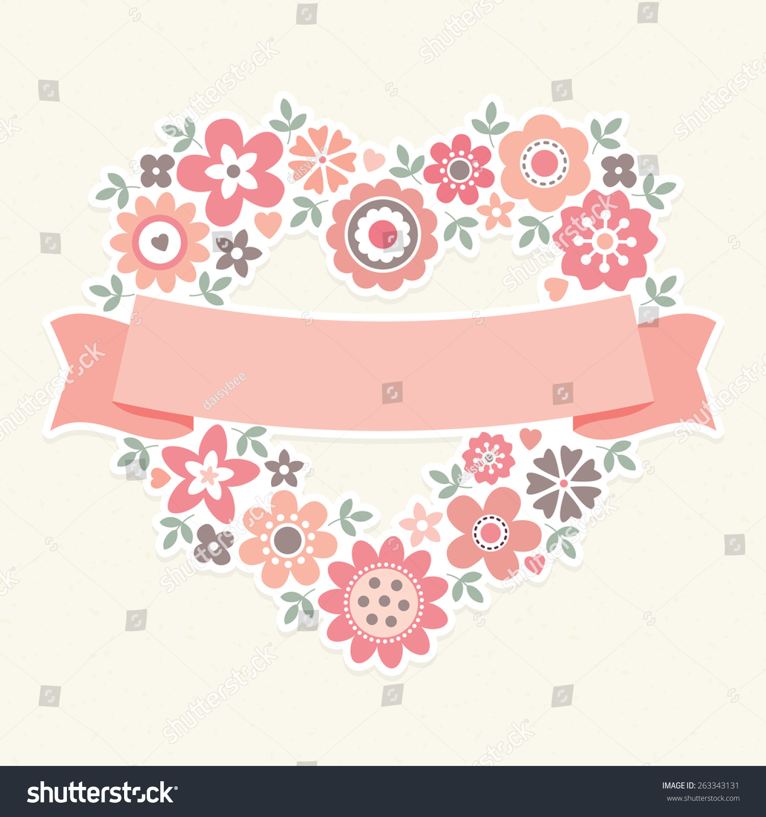 pretty menu greeting card template spring stock vector pretty menu template