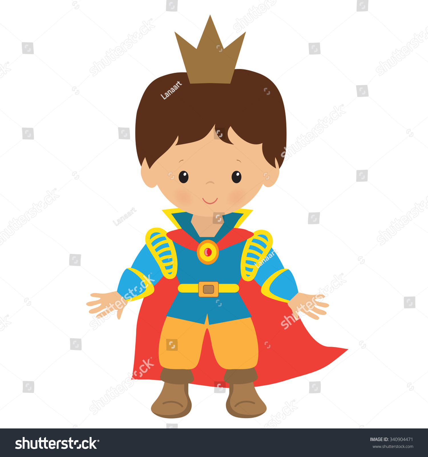 Prince Vector Illustration - 340904471 : Shutterstock