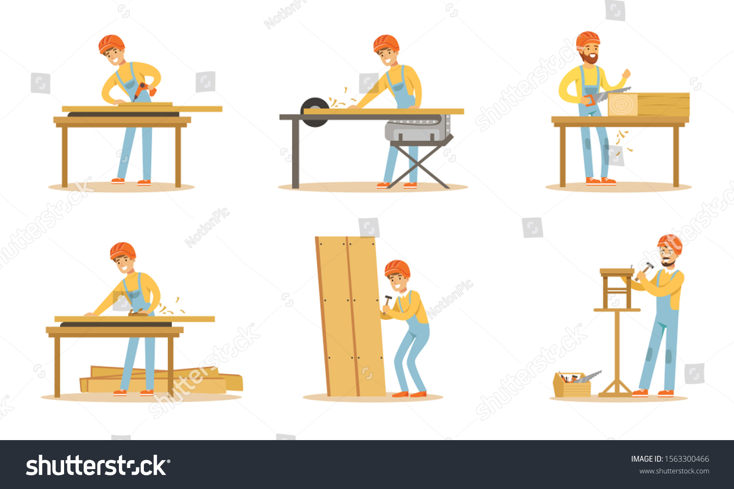 Afbeeldingen Voor Carpenter Clipart Afbeeldingen Stockfotos En Vectoren Shutterstock