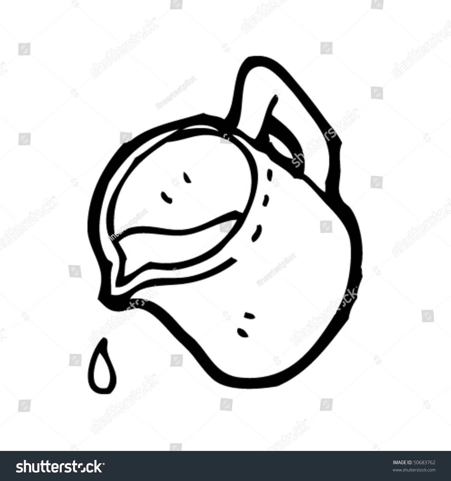 Quirky Drawing Milk Jug Stock Vector 50683762 - Shutterstock