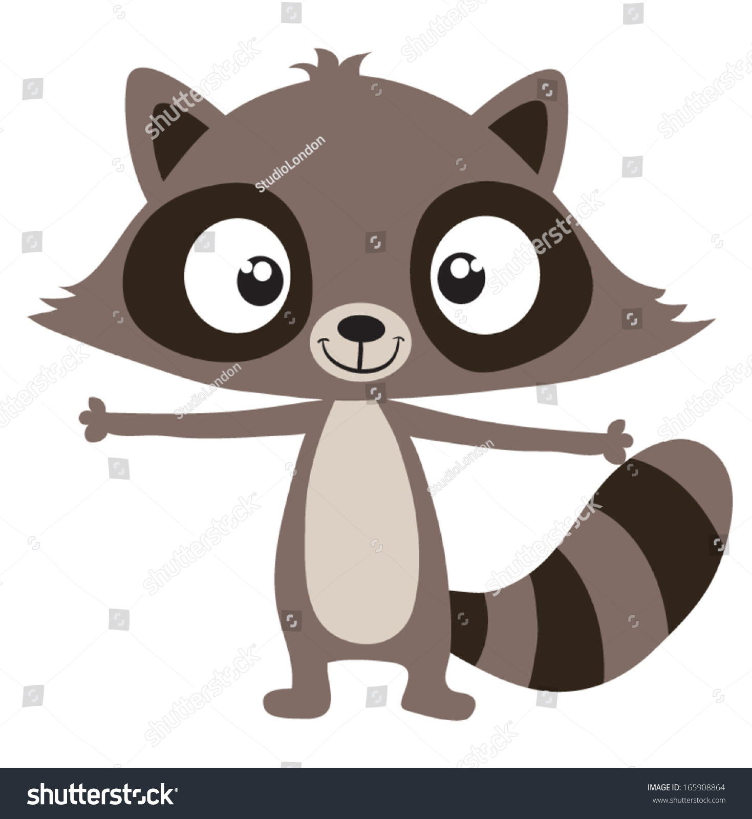 baby raccoon clipart - photo #47