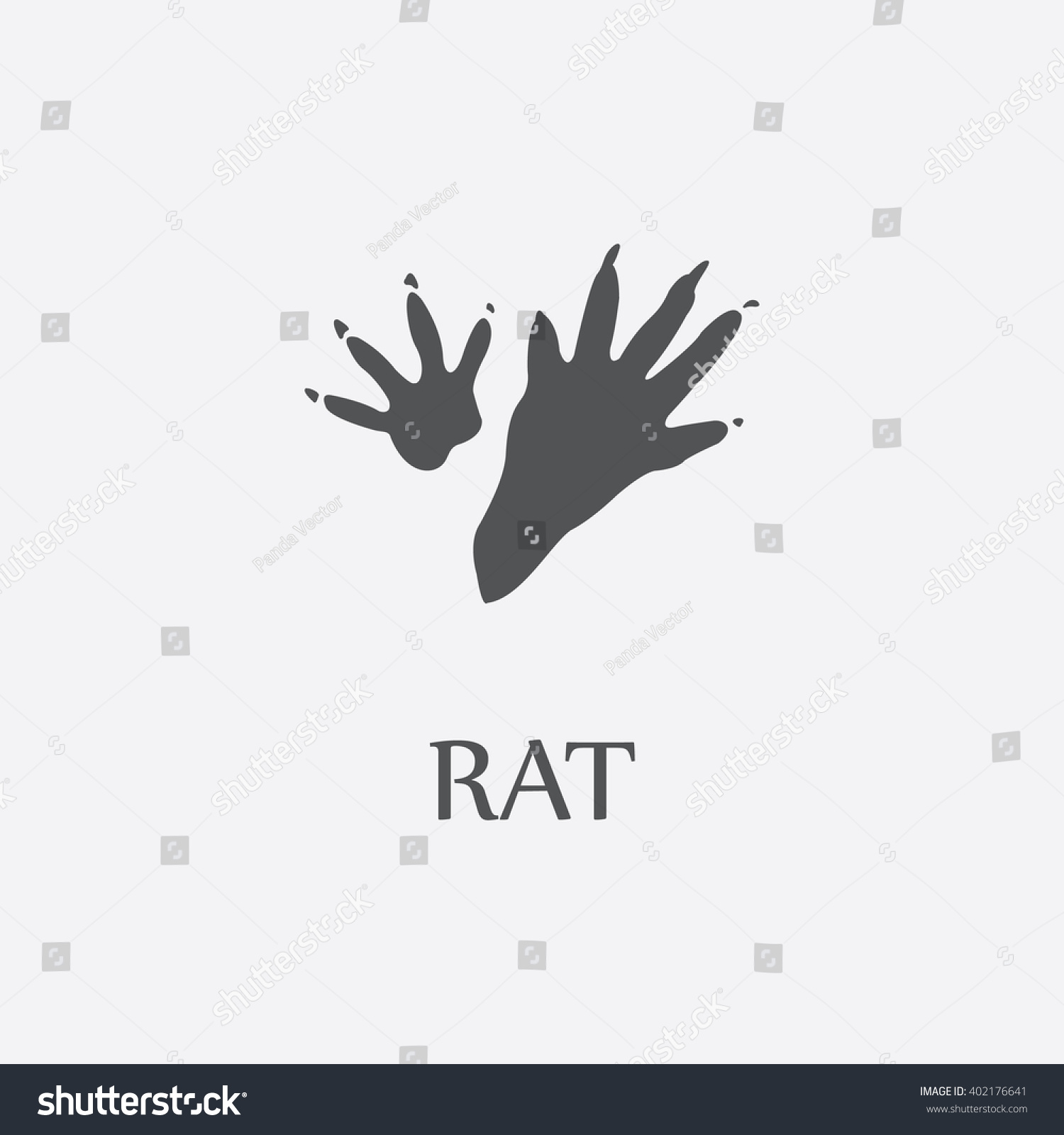 Rat Paw Stock Vector Illustration 402176641 Shutterstock Rat Paw Stock Vector Illustration 402176641 Shutterstock