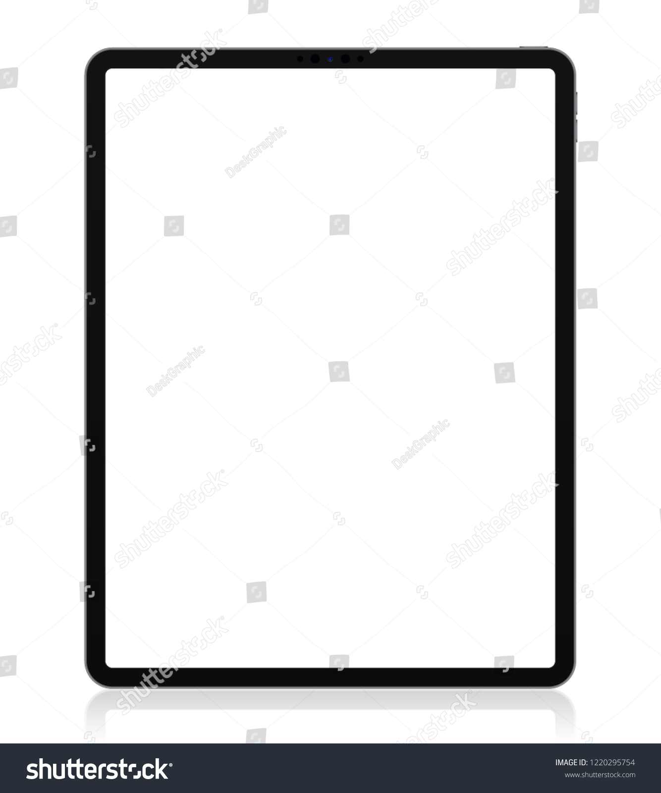 Realistic Inch Scalable Drawing Pad Stock Vector Royalty Free