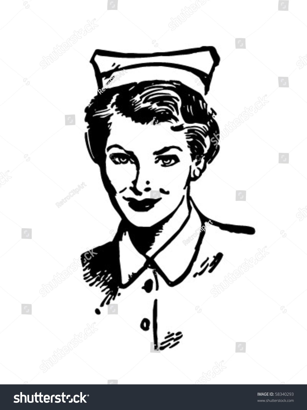vintage nurse clipart - photo #6