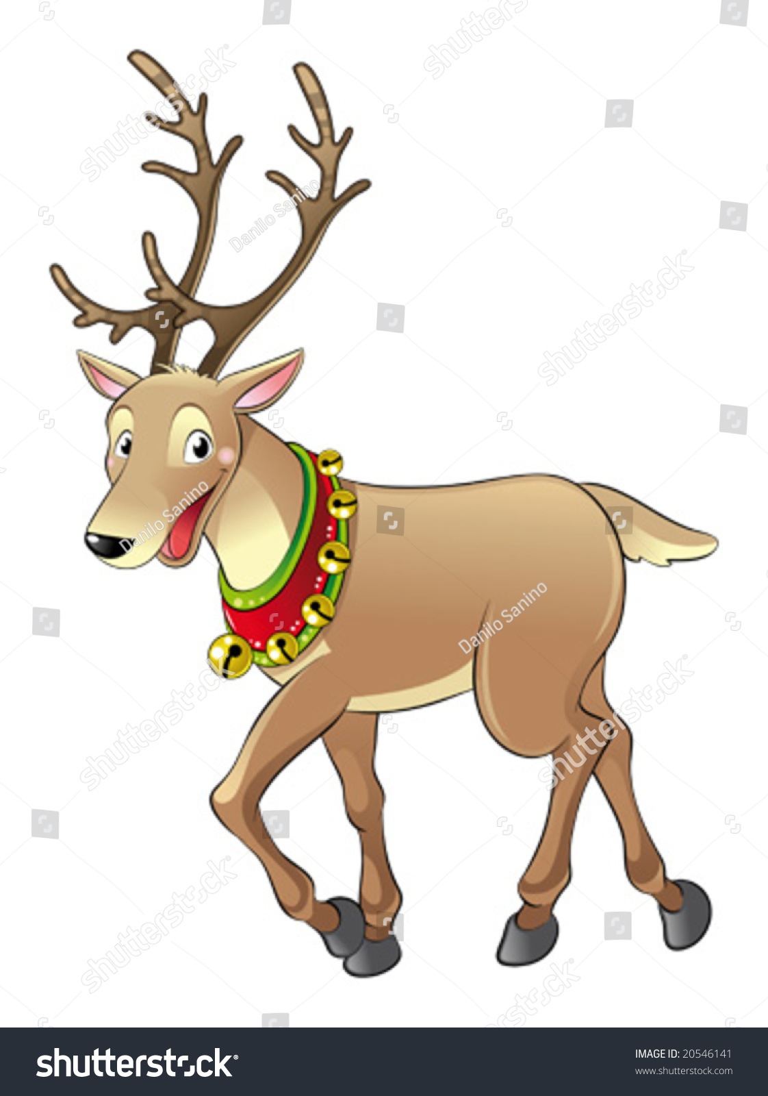 Reindeer For Christmas Stock Vector Illustration 20546141 : Shutterstock