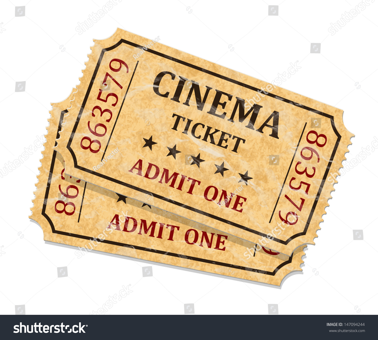 clipart cinema ticket - photo #44