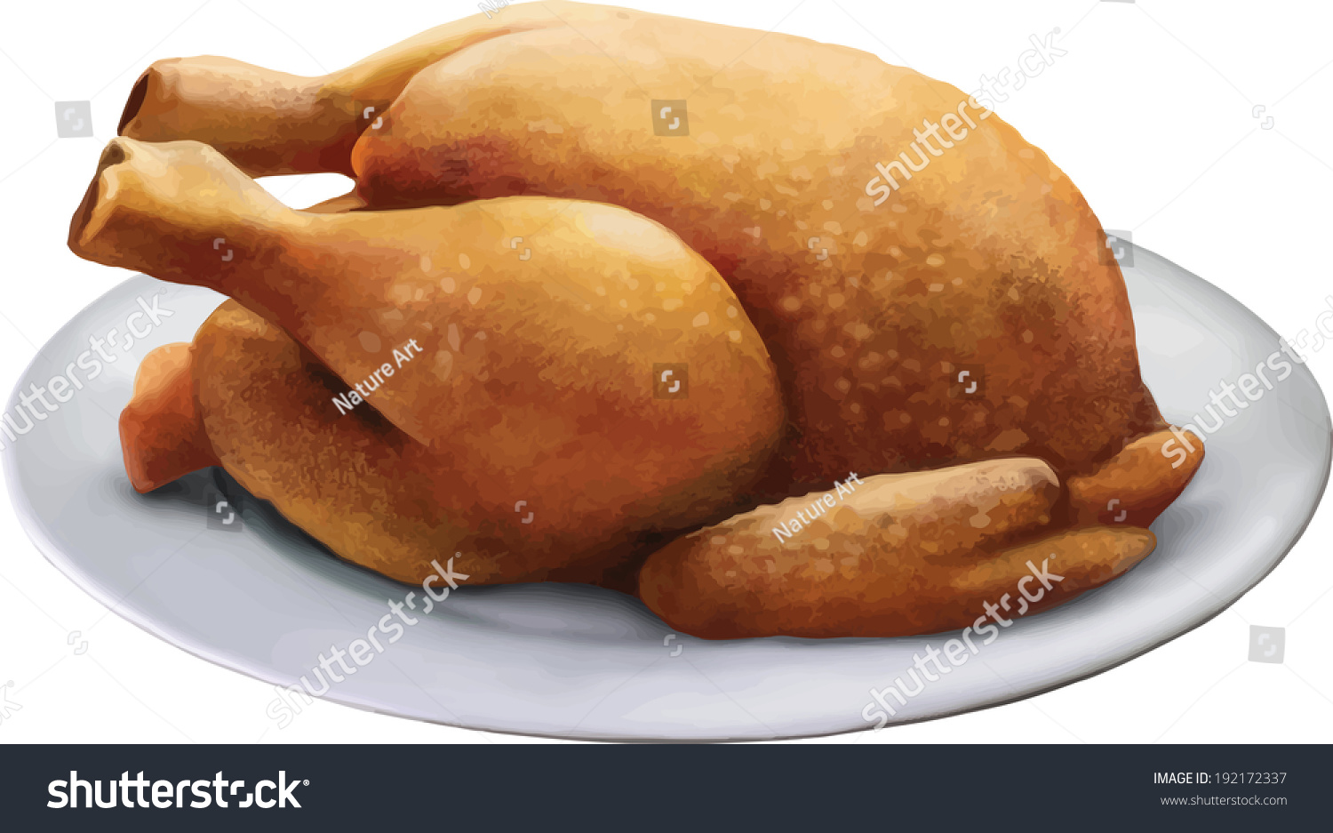 roast chicken clipart - photo #43