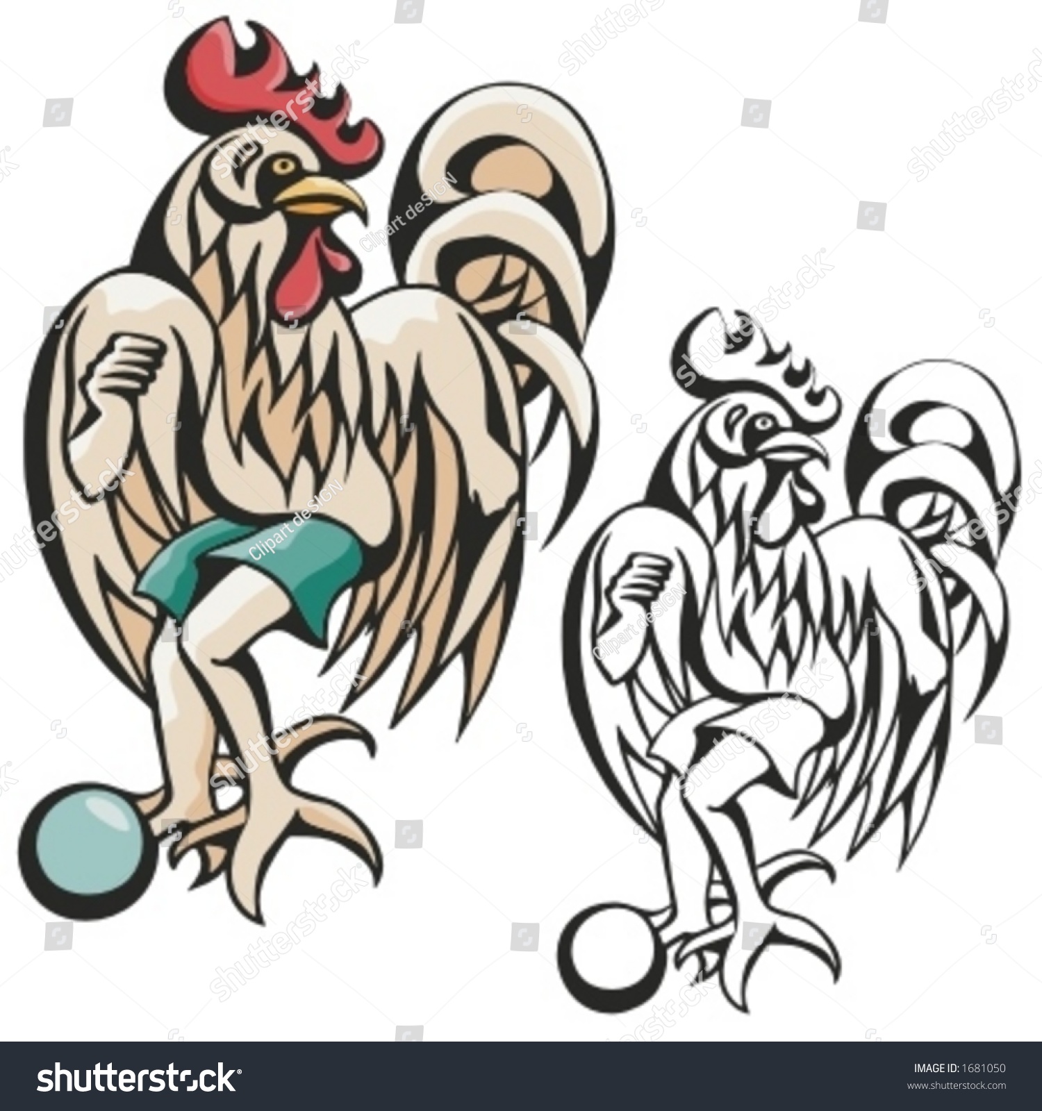 rooster mascot clipart - photo #23