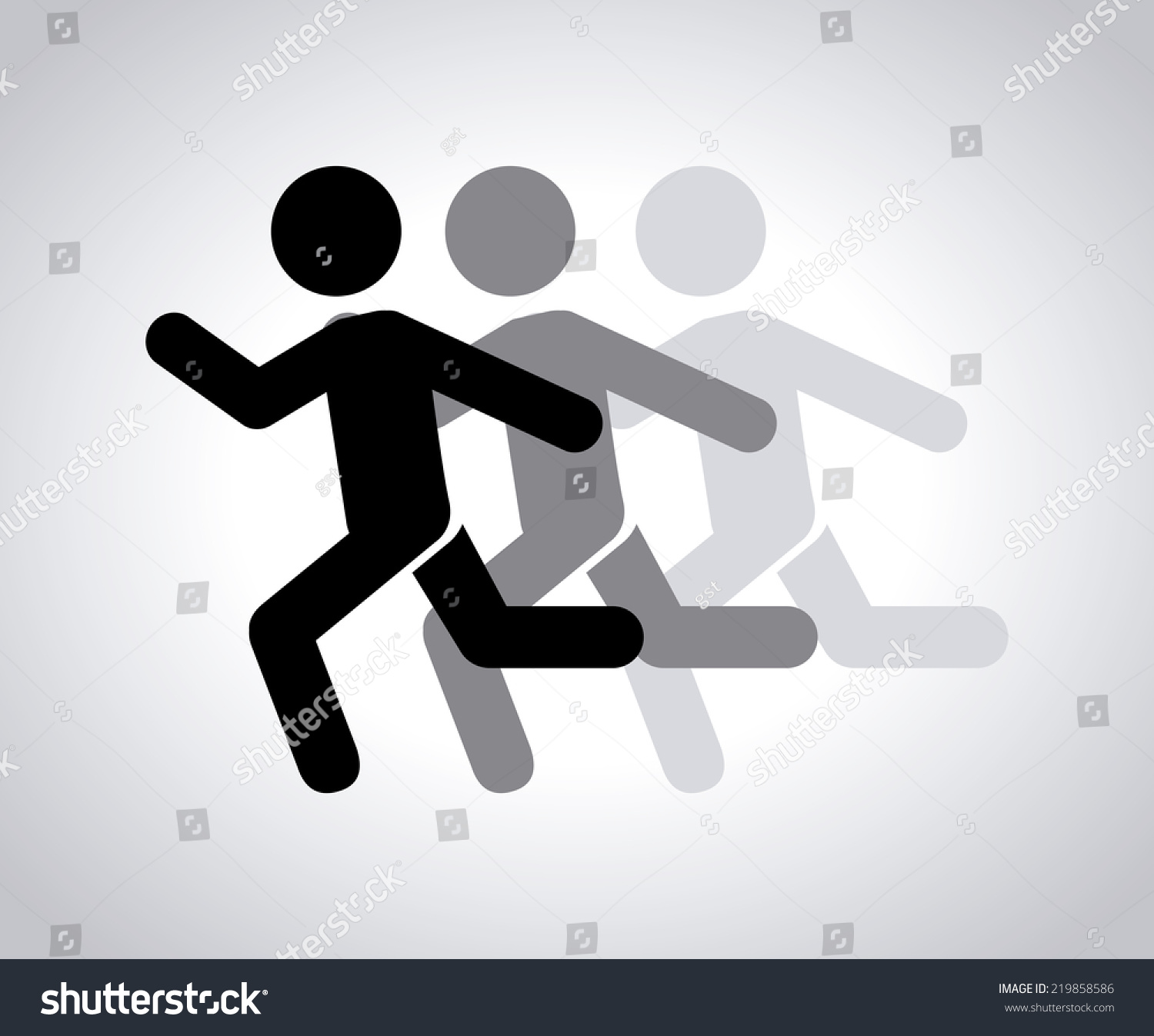 running-graphic-design-vector-illustration-stock-vector-219858586