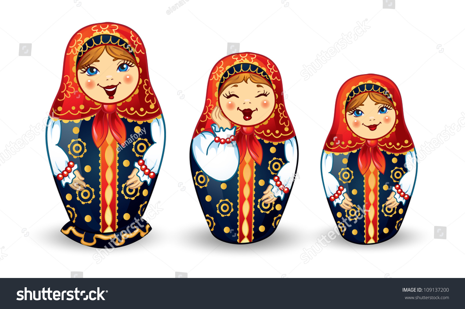 russian dolls cartoon