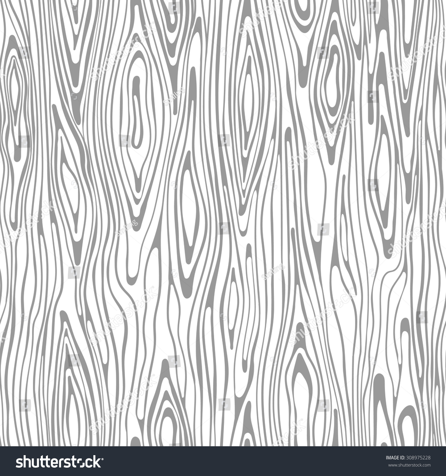 Seamless Pattern Wood Texture Background Vector Stock Vector 308975228