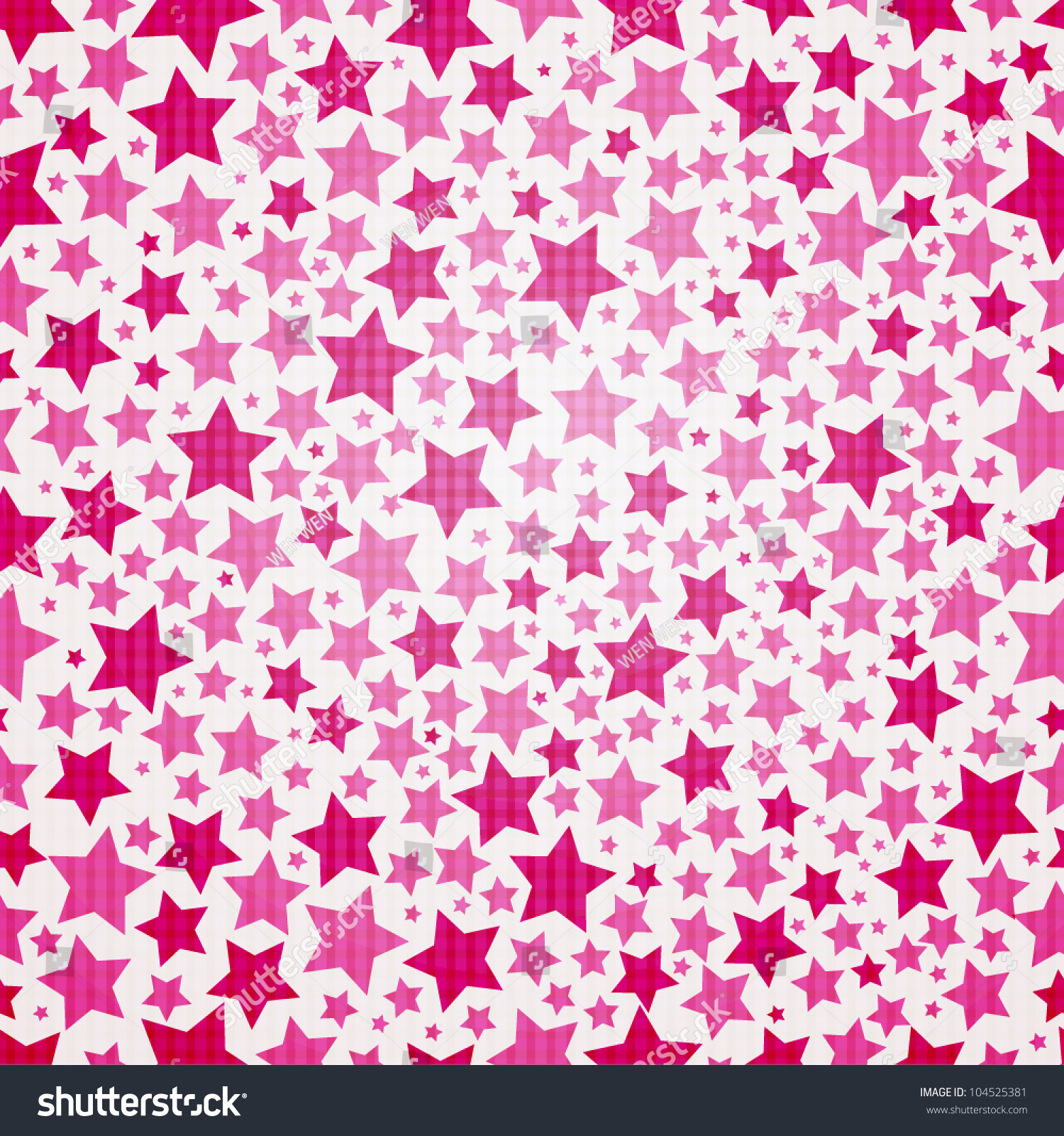 Seamless Star Texture Stock Vector Illustration 104525381 : Shutterstock