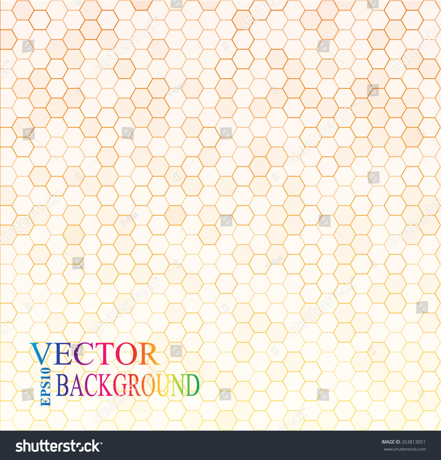 Seamless Texture Gray Hex Grid Vector Illustration 263813051