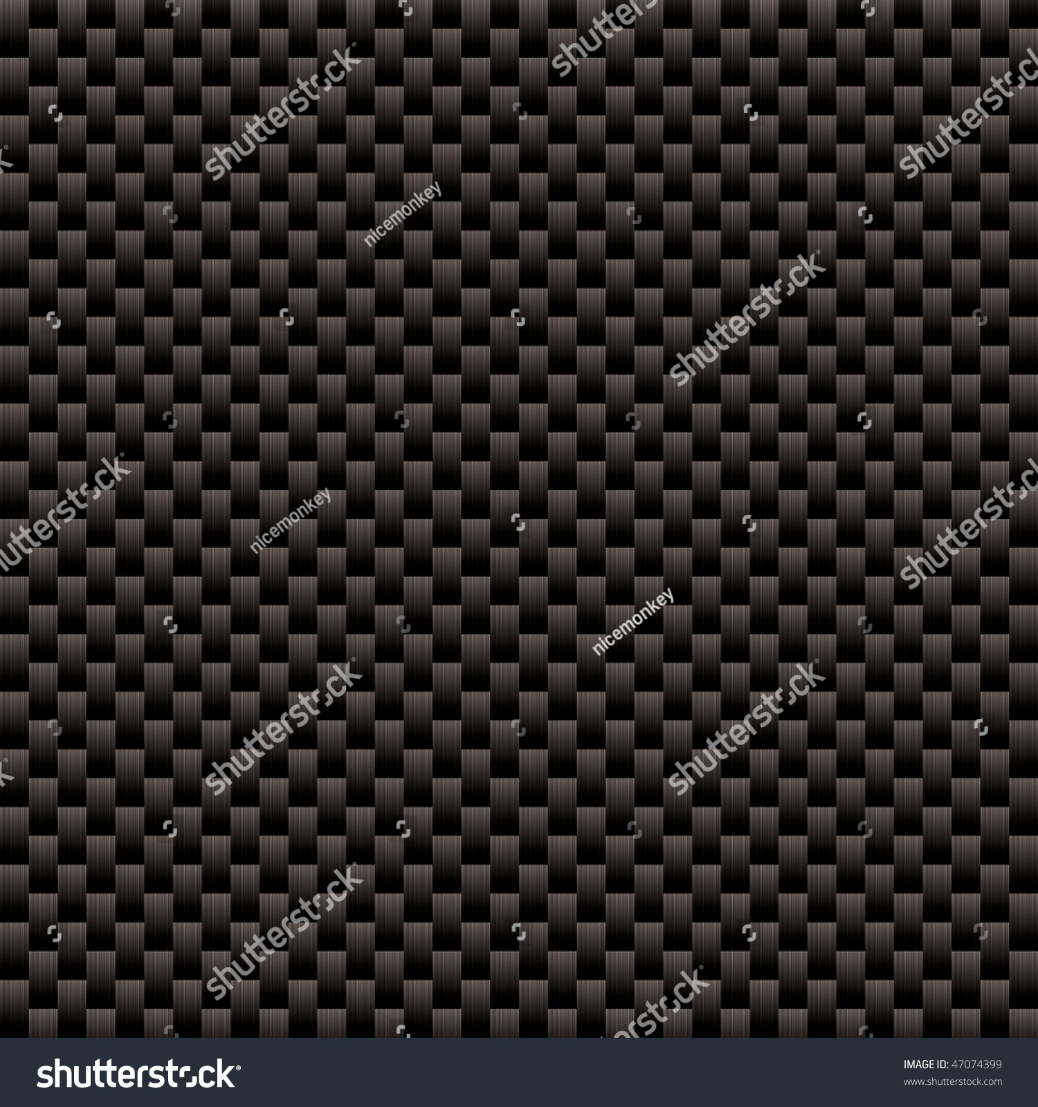 Seamless Woven Carbon Fiber Illustrated Vector Background With Repeat