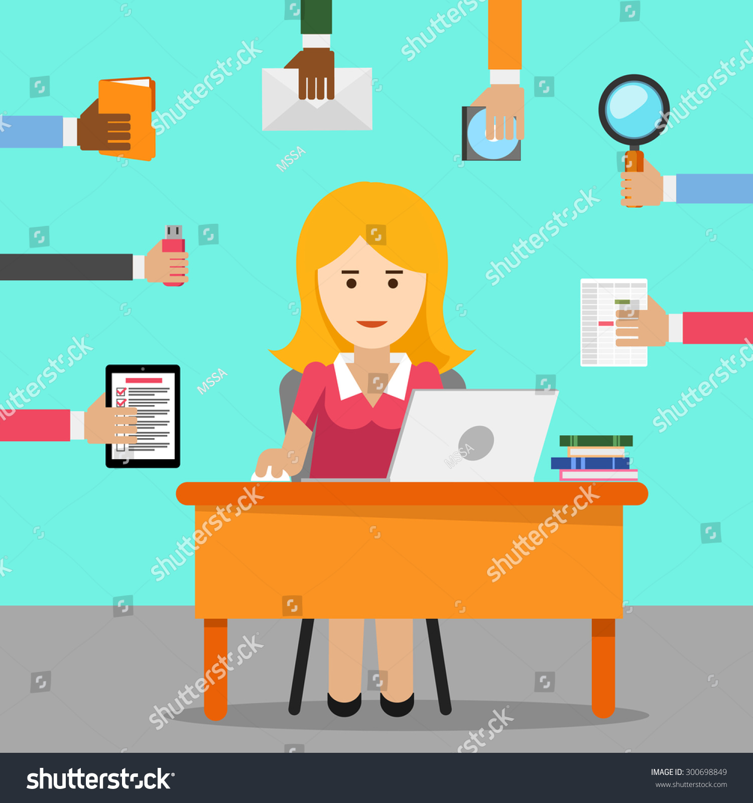 clipart busy office - photo #30