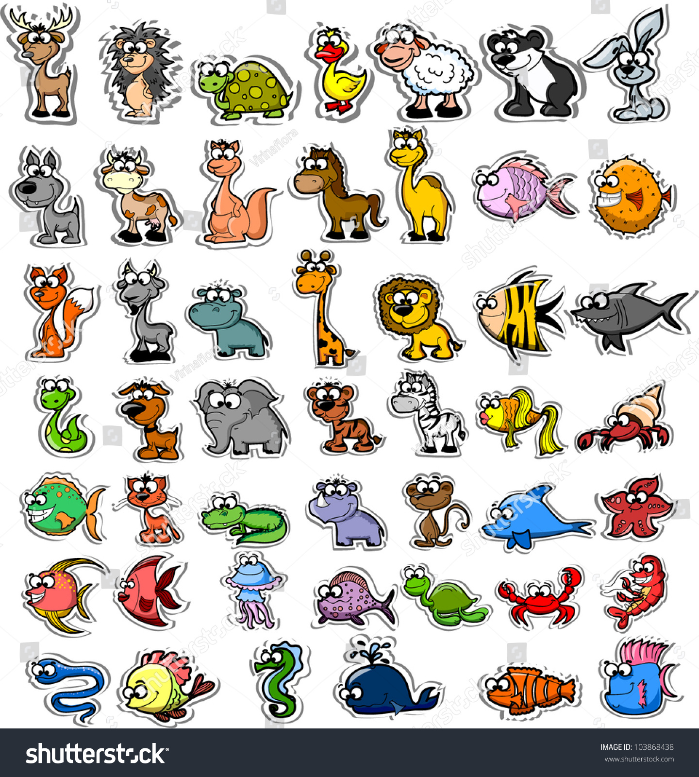 clipart of different animals - photo #16